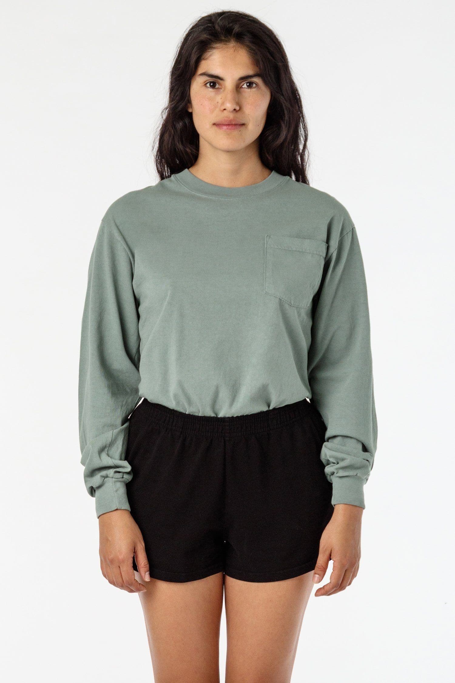 1810GD - Long Sleeve Garment Dye Pocket T-Shirt - Image 17