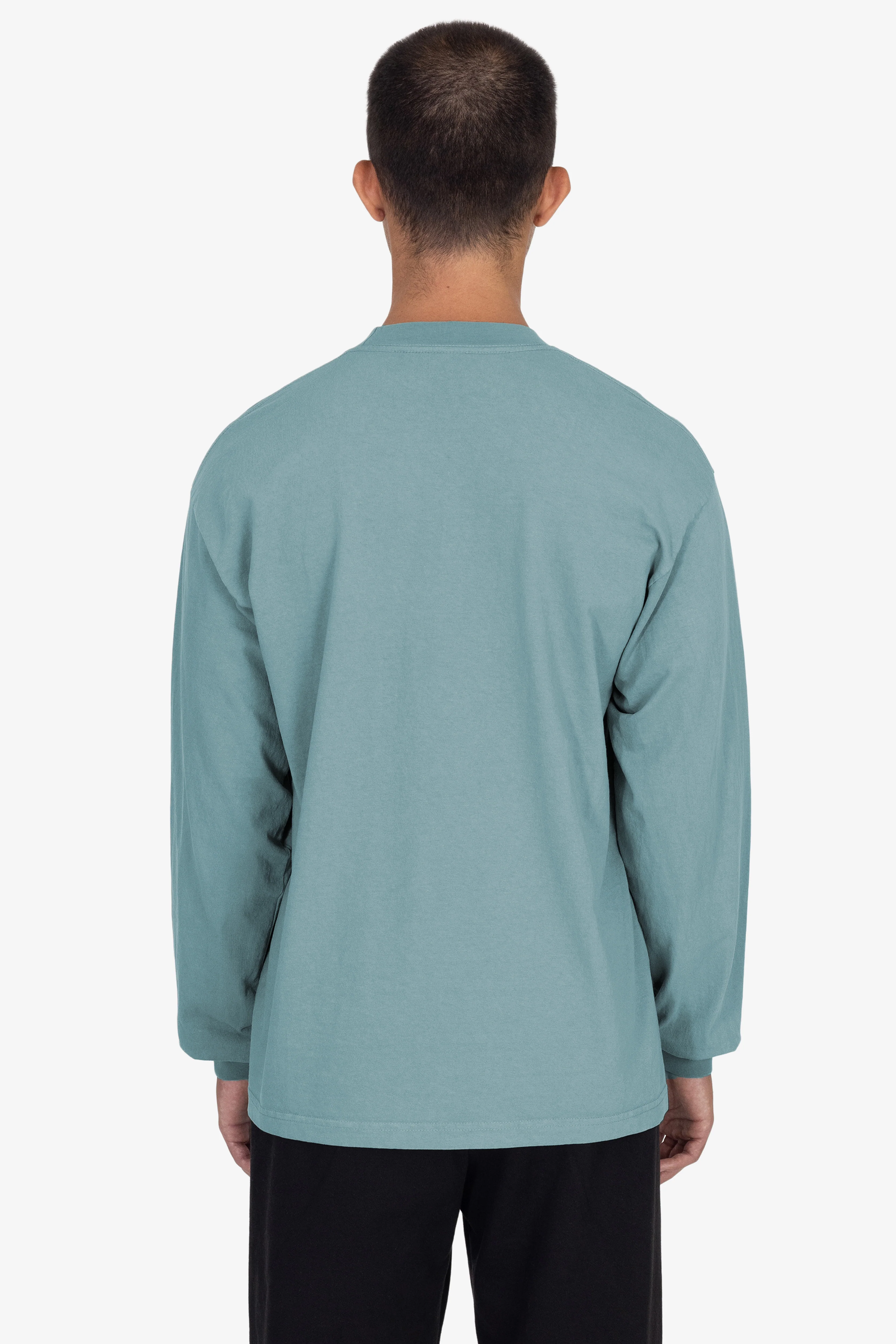 1810GD - Long Sleeve Garment Dye Pocket T-Shirt - Image 2