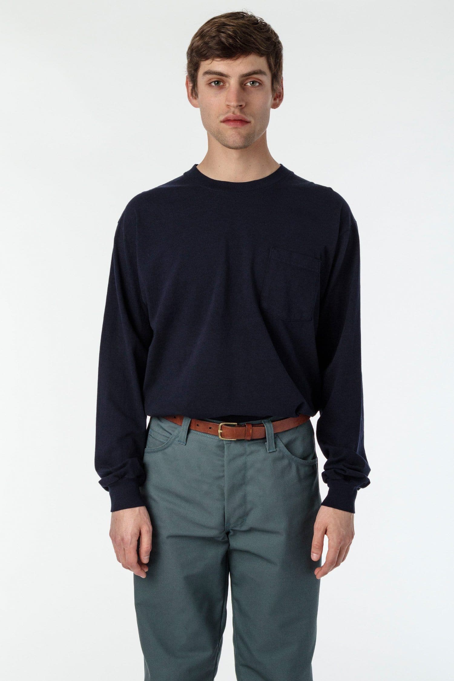 1810GD - Long Sleeve Garment Dye Pocket T-Shirt - Image 25
