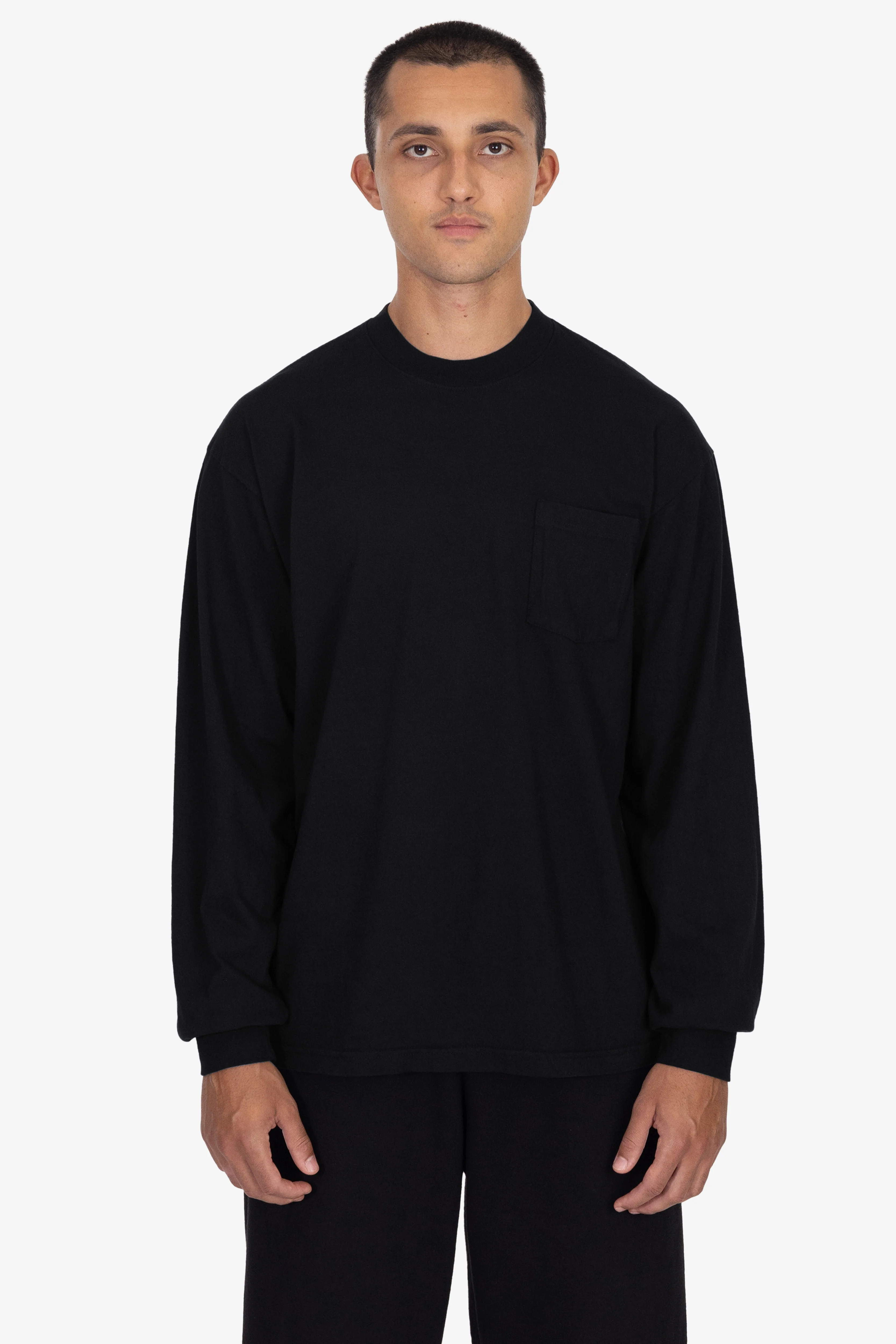 1810GD - Long Sleeve Garment Dye Pocket T-Shirt - Image 3