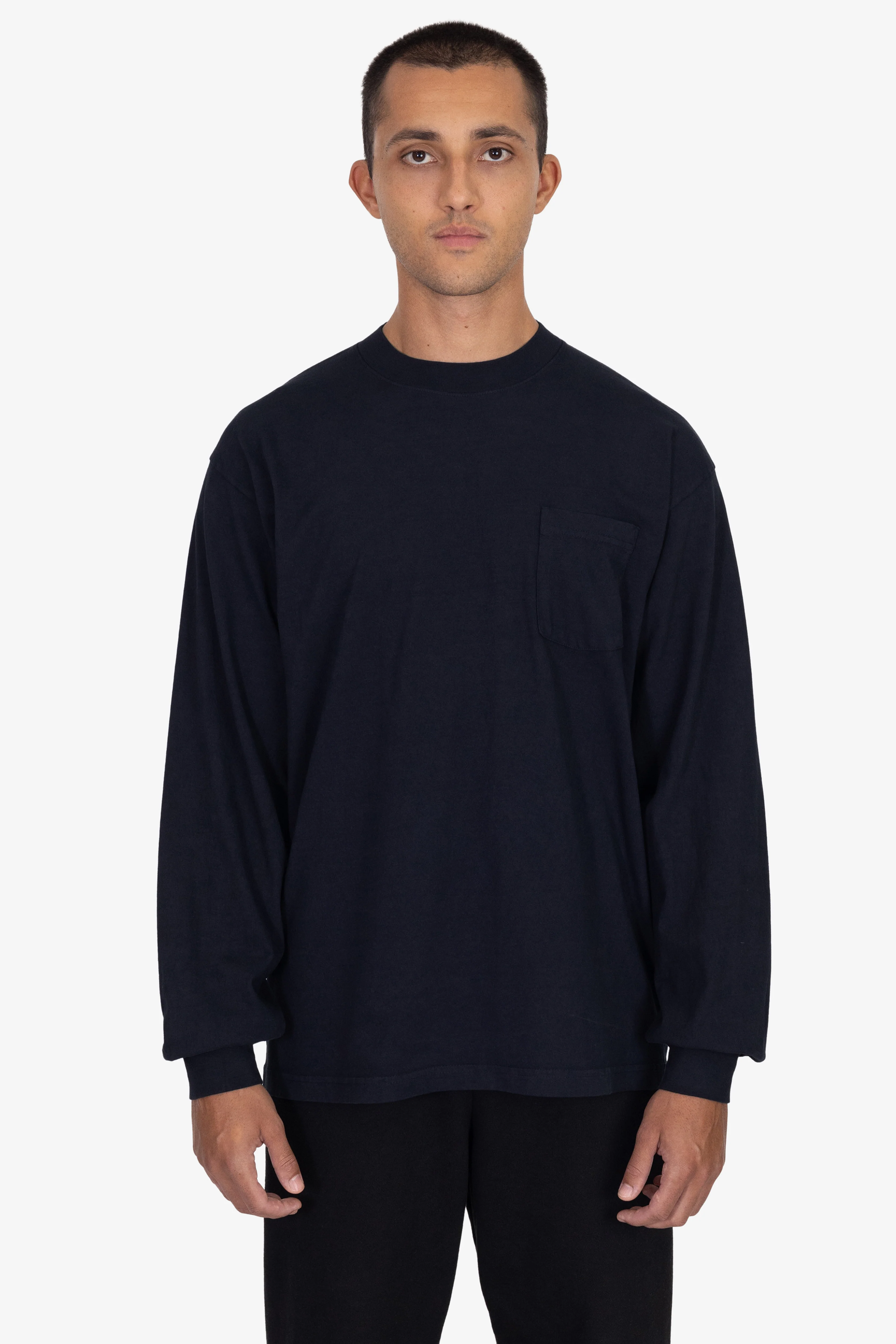 1810GD - Long Sleeve Garment Dye Pocket T-Shirt - Image 4