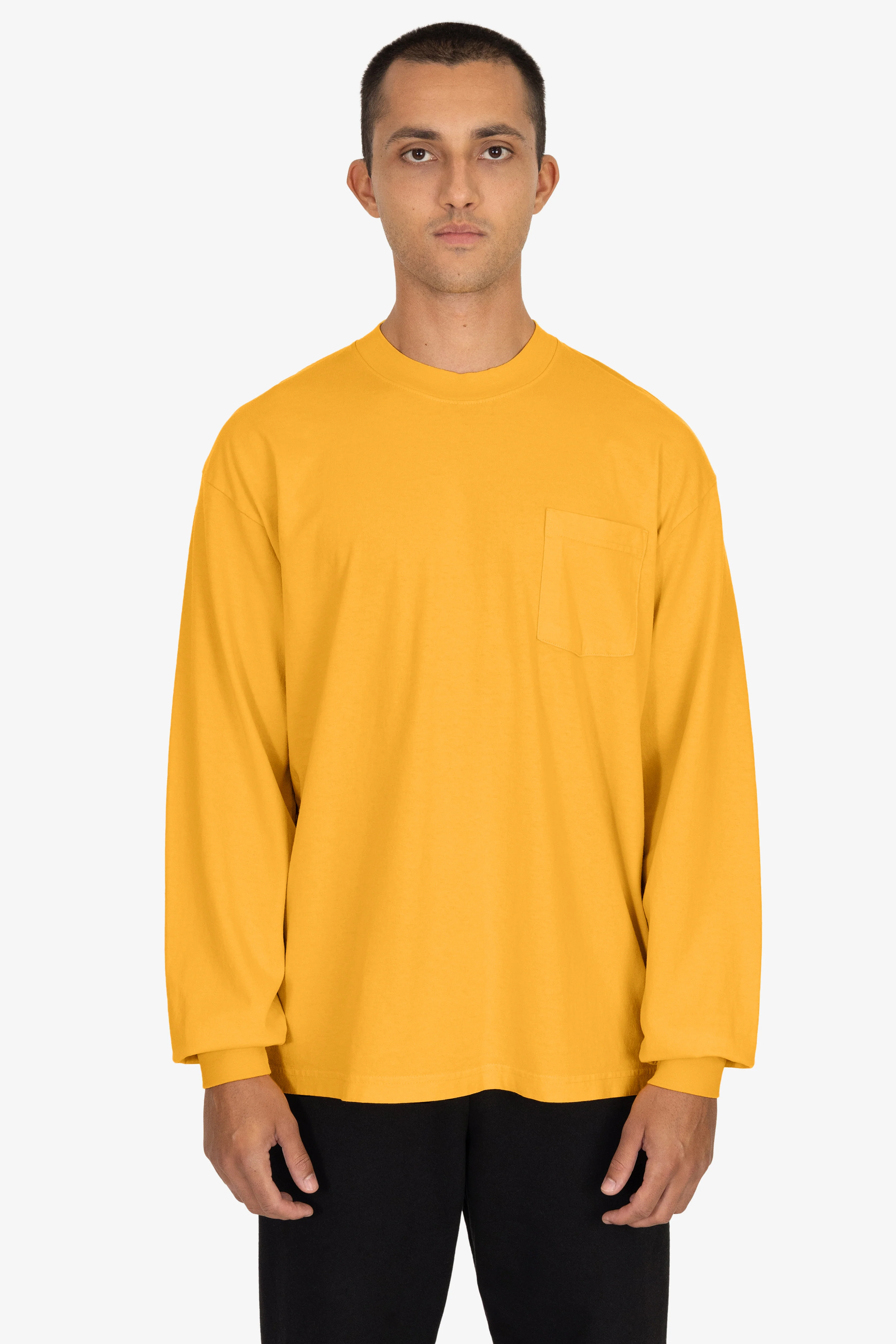 1810GD - Long Sleeve Garment Dye Pocket T-Shirt - Image 6