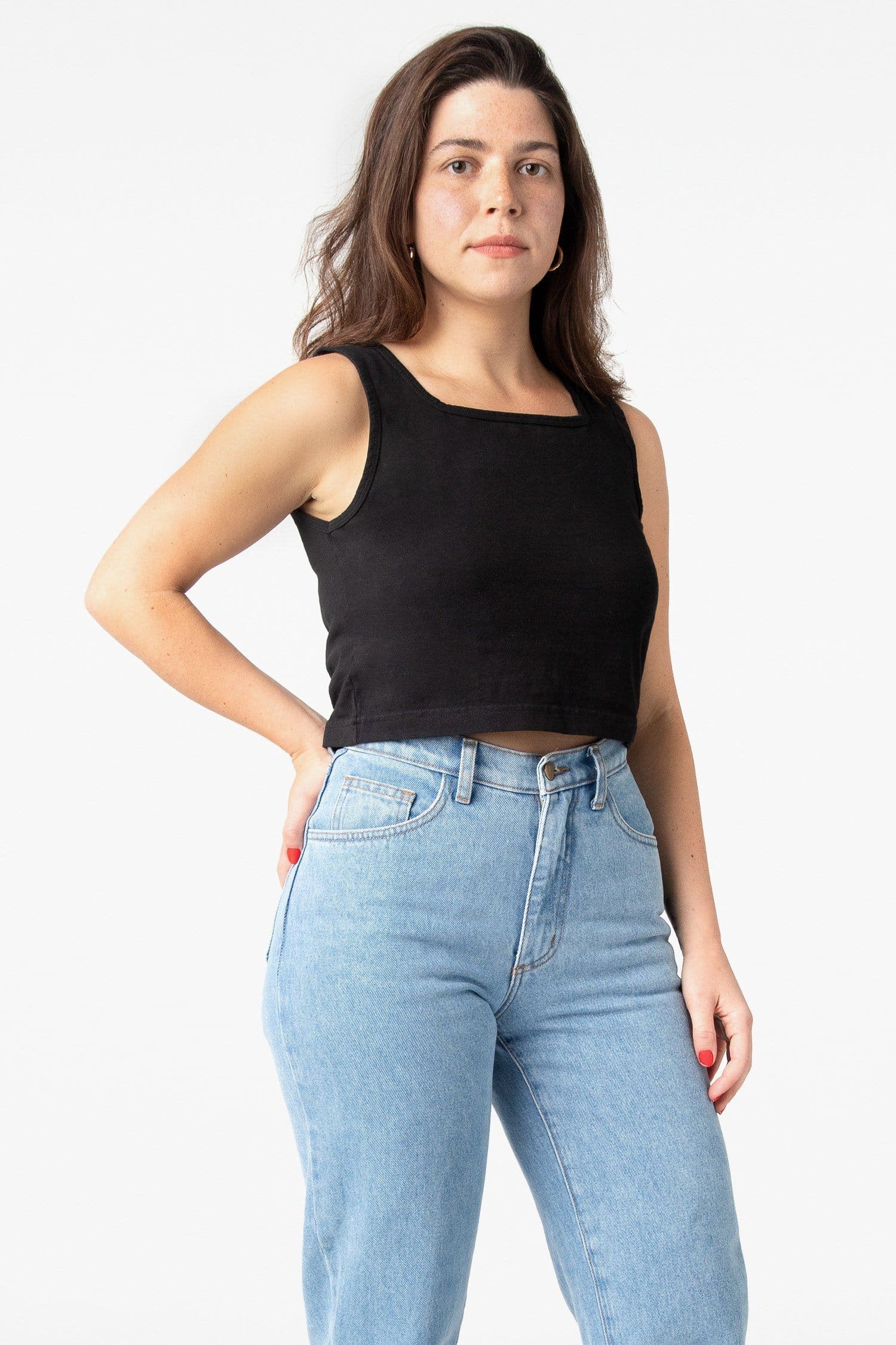 1822GD - Garment Dye Crop Tank - Image 13