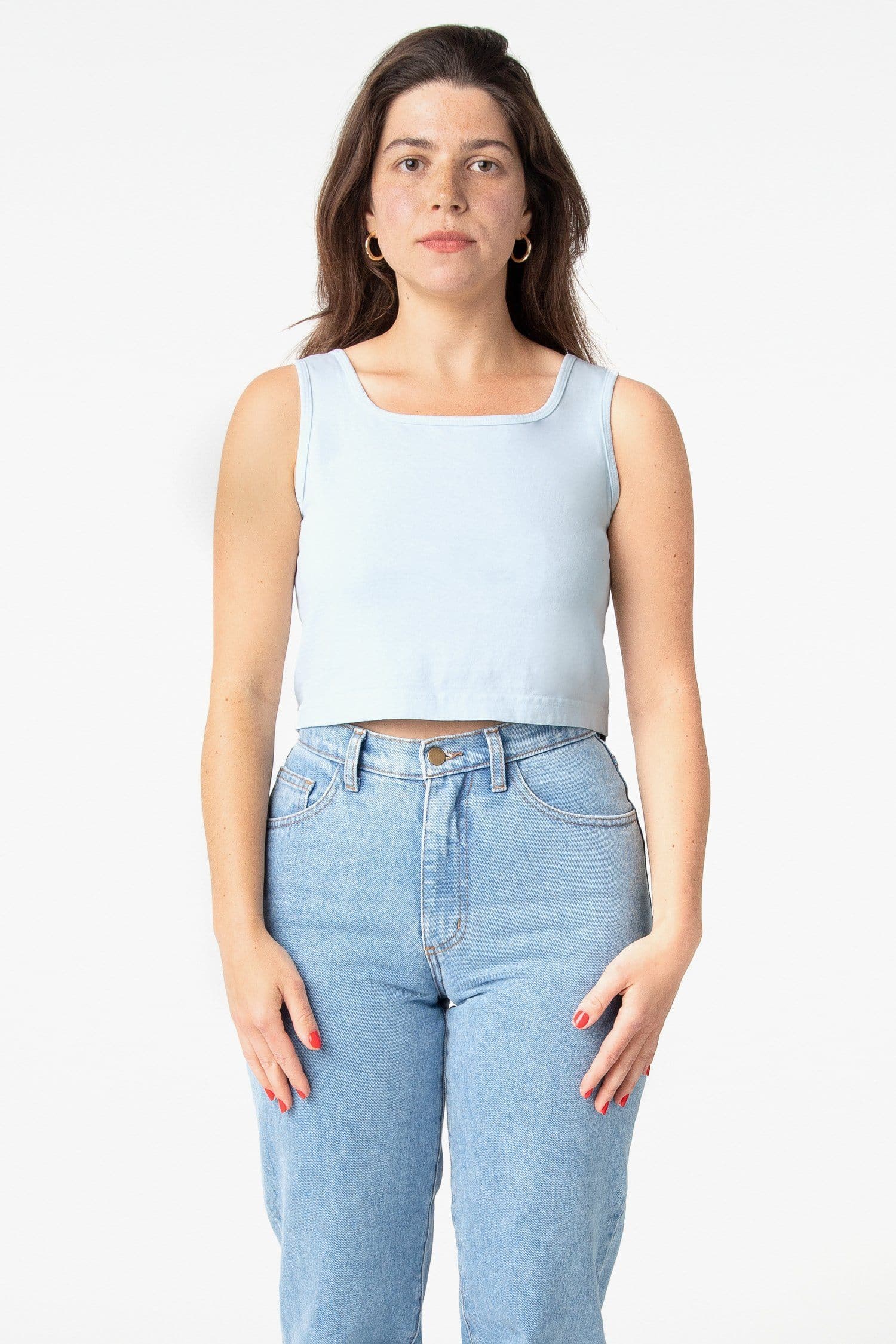 1822GD - Garment Dye Crop Tank - Image 15