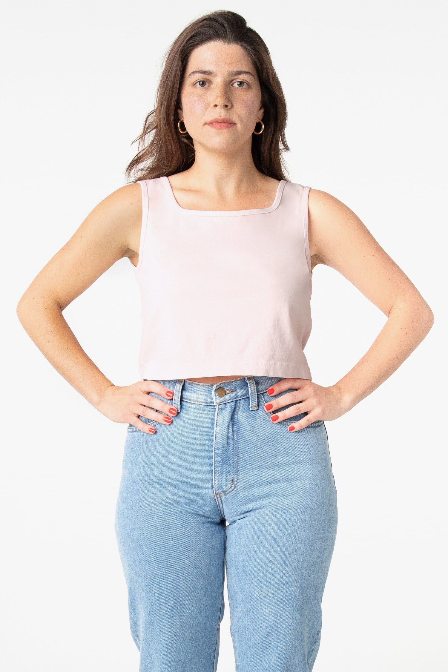 1822GD - Garment Dye Crop Tank - Image 16