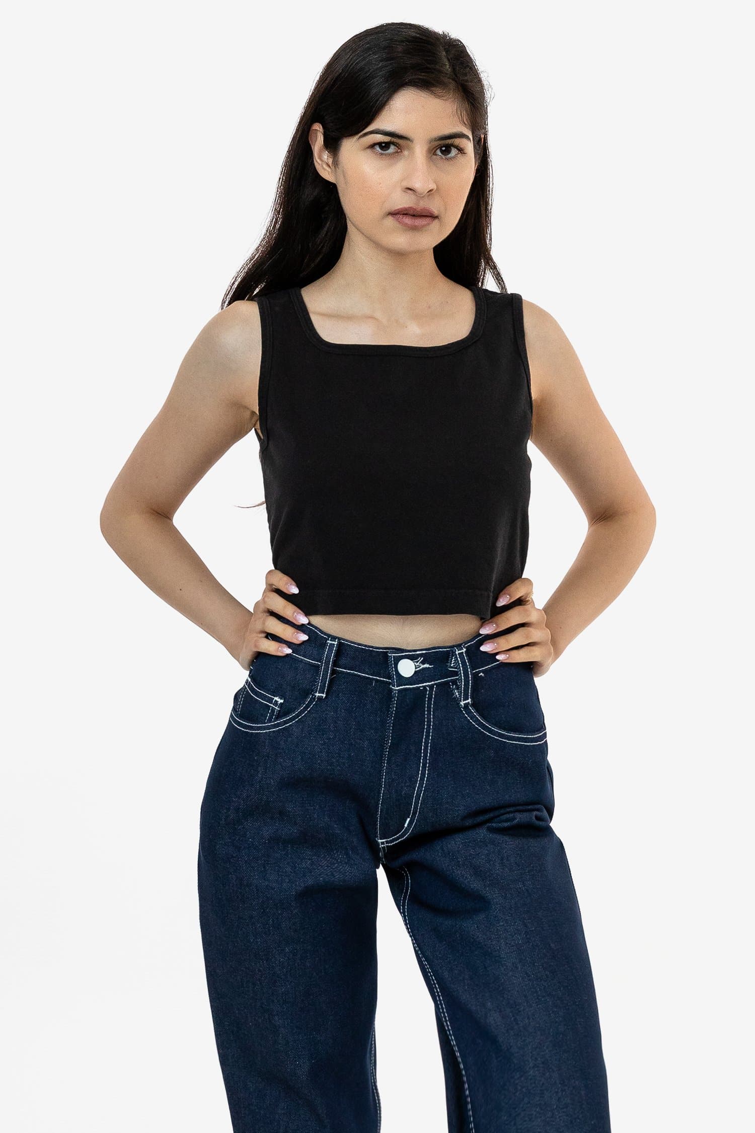 1822GD - Garment Dye Crop Tank - Image 19