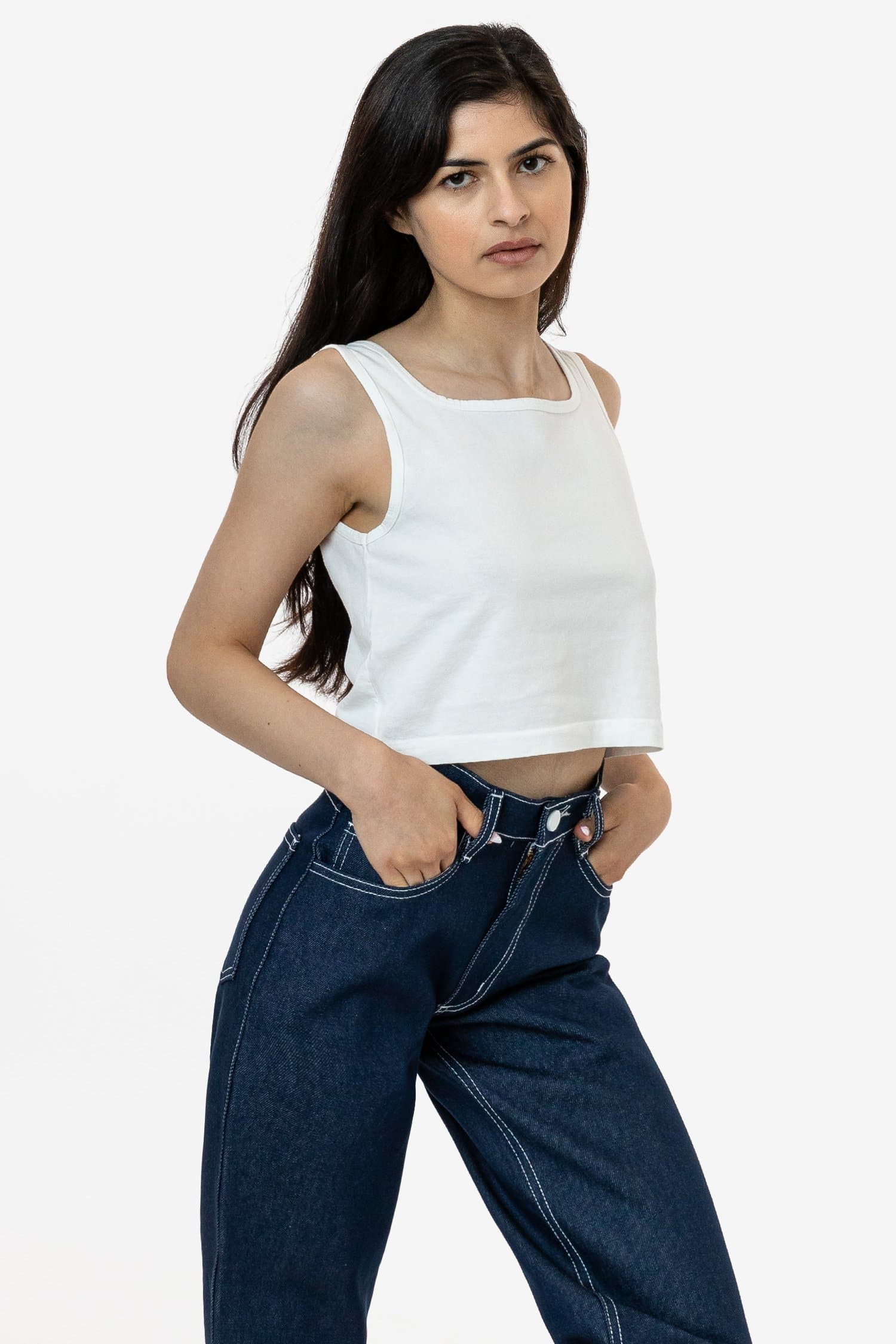 1822GD - Garment Dye Crop Tank - Image 22