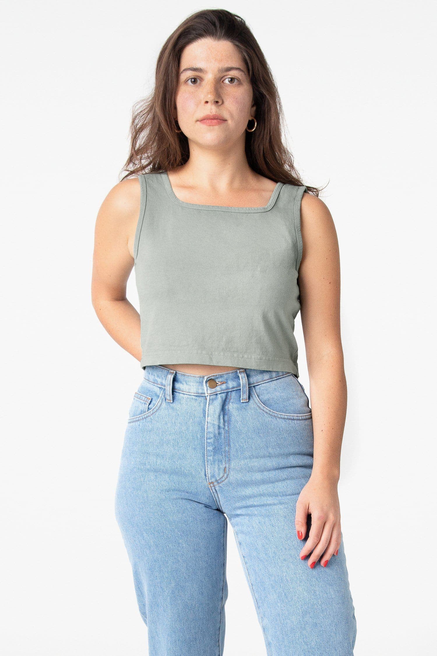1822GD - Garment Dye Crop Tank - Image 23