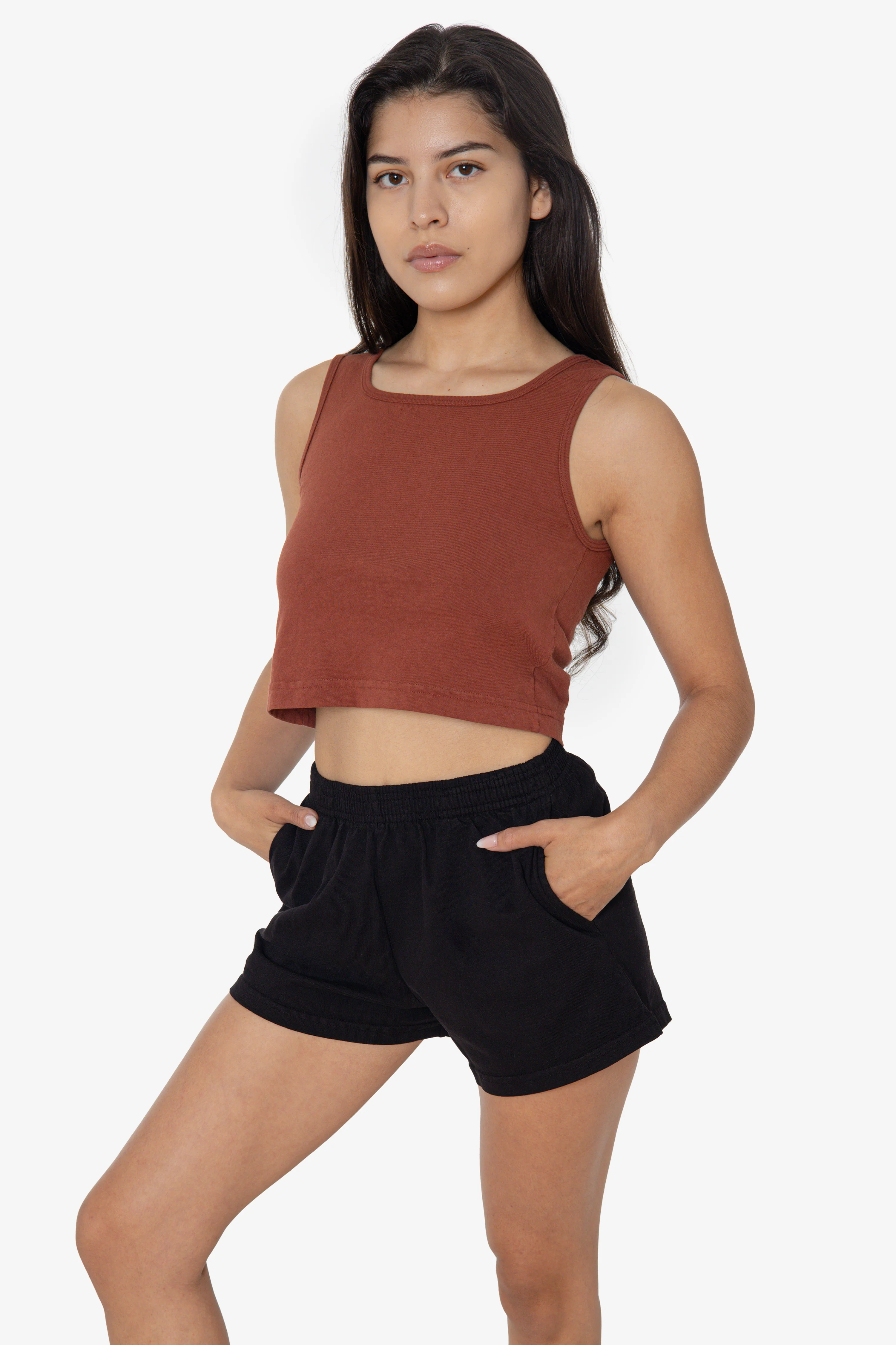 1822GD - Garment Dye Crop Tank - Image 28