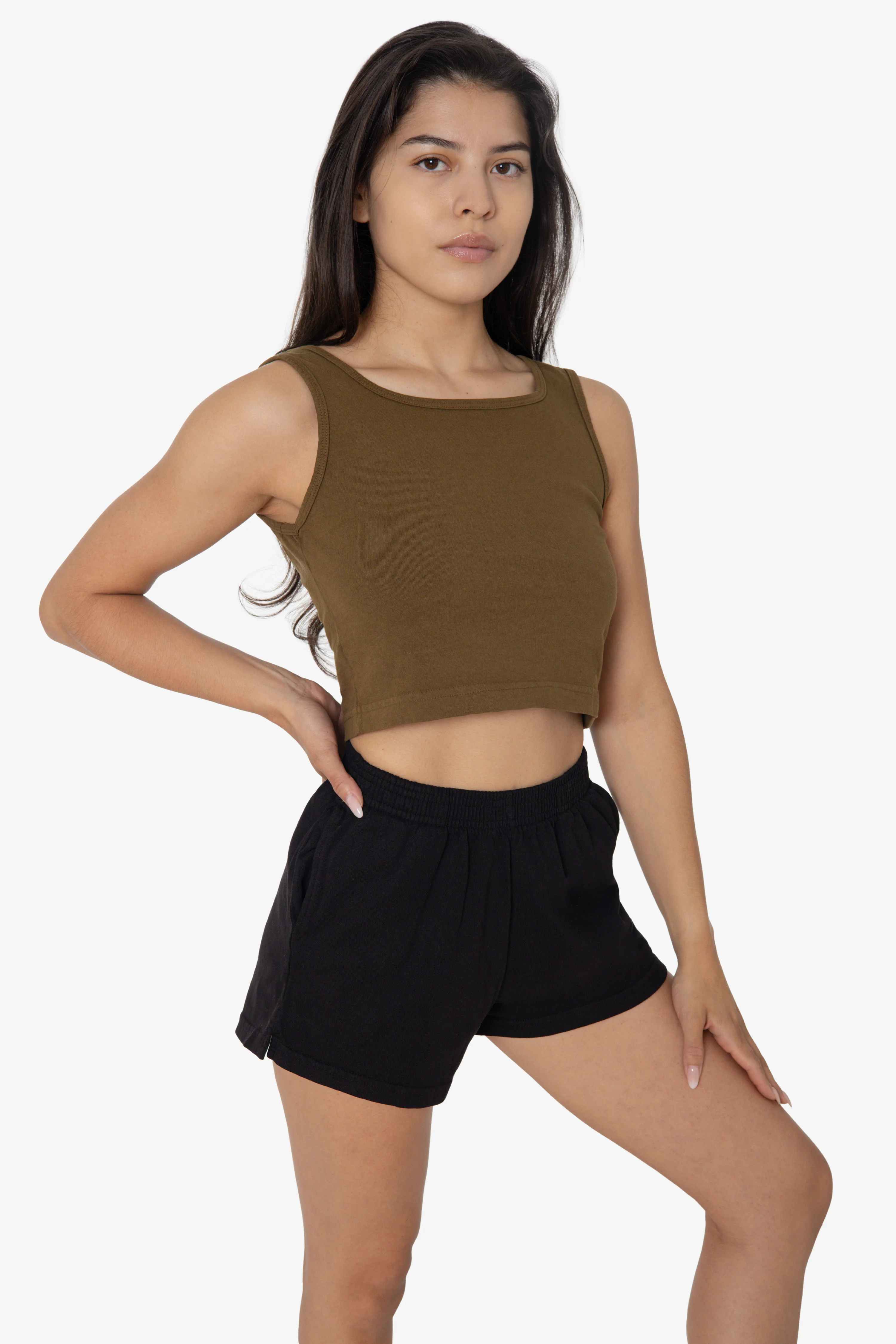 1822GD - Garment Dye Crop Tank - Image 32