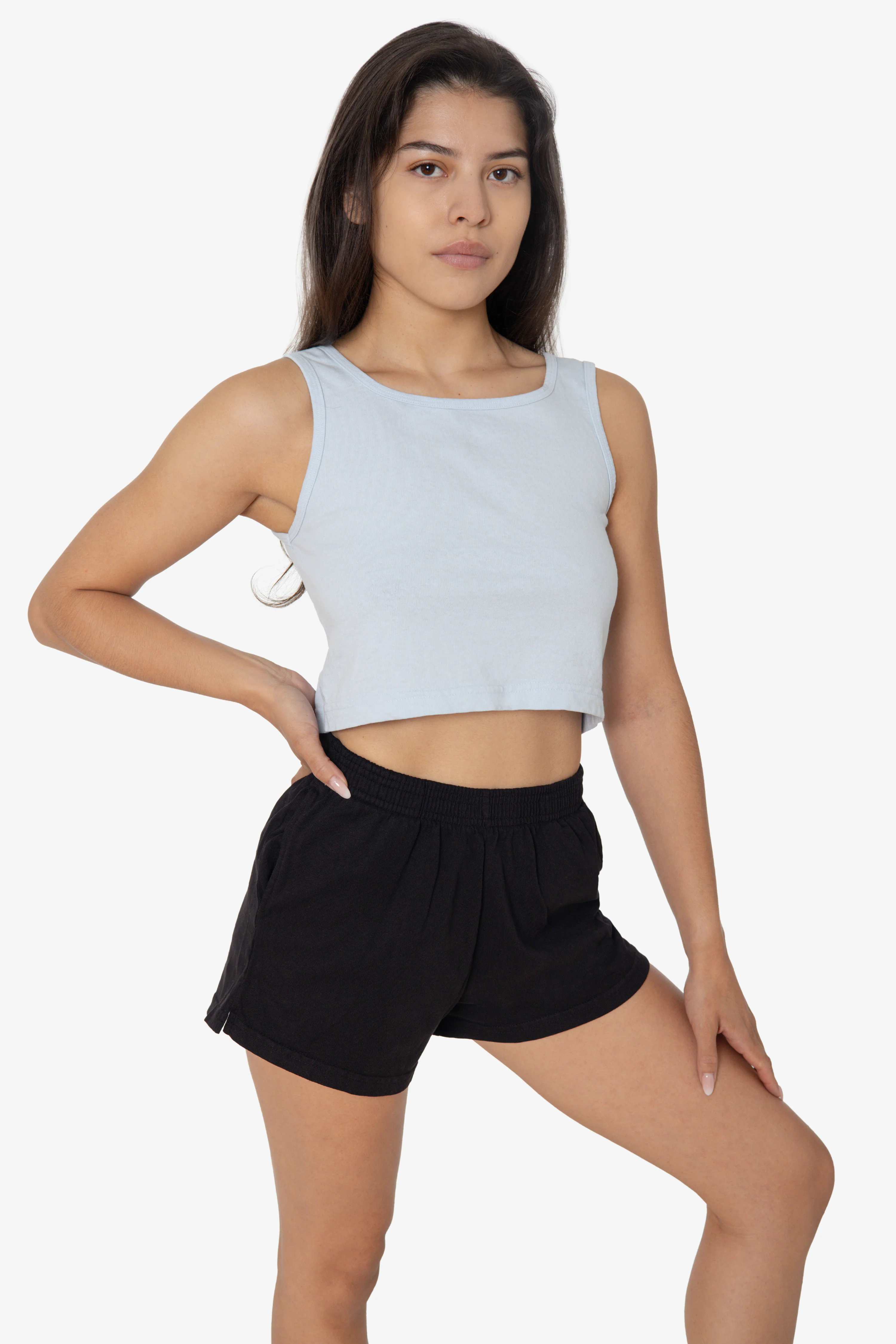 1822GD - Garment Dye Crop Tank - Image 35