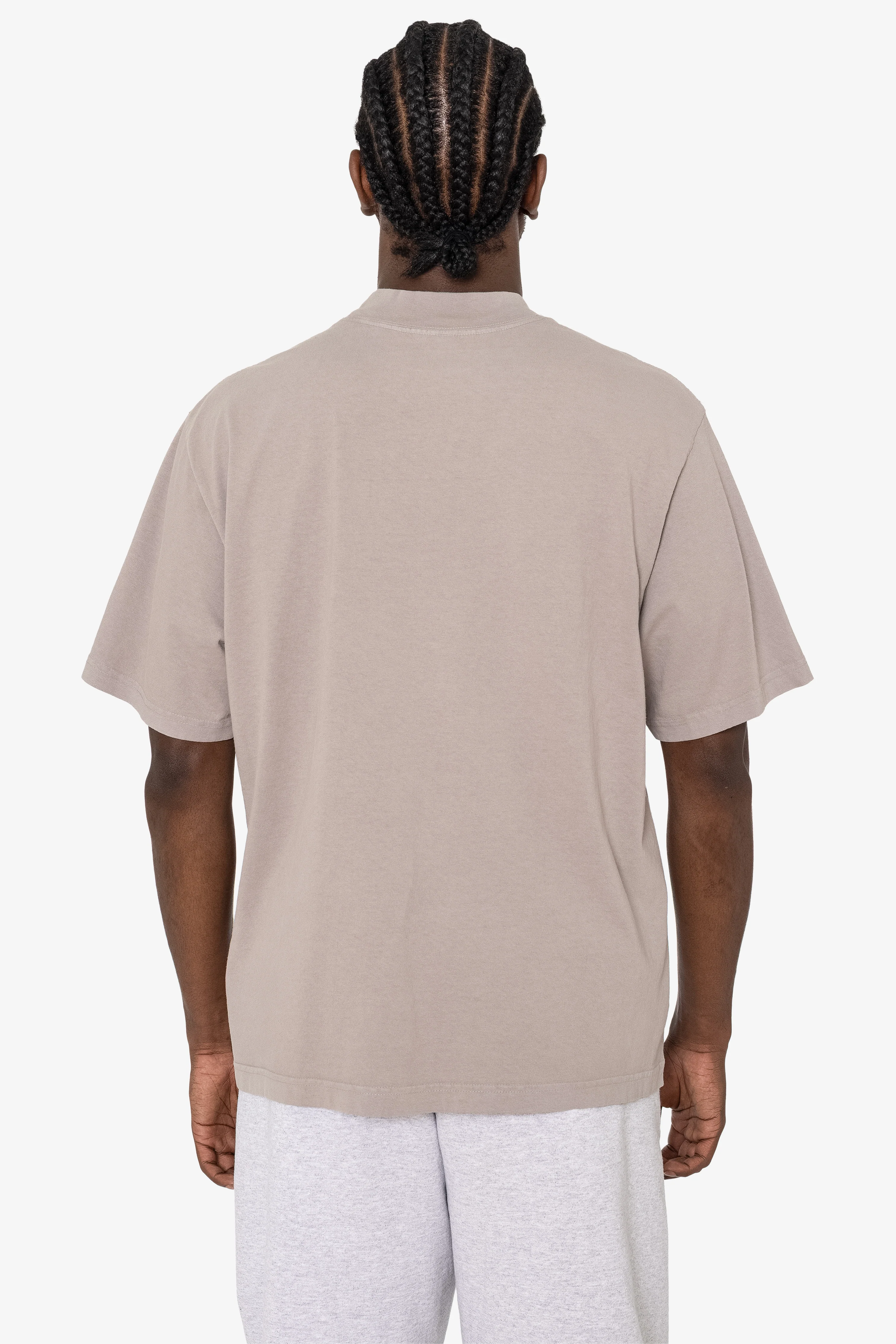 1825GD - Oversized Short Sleeve High Mockneck T-shirt - Image 32