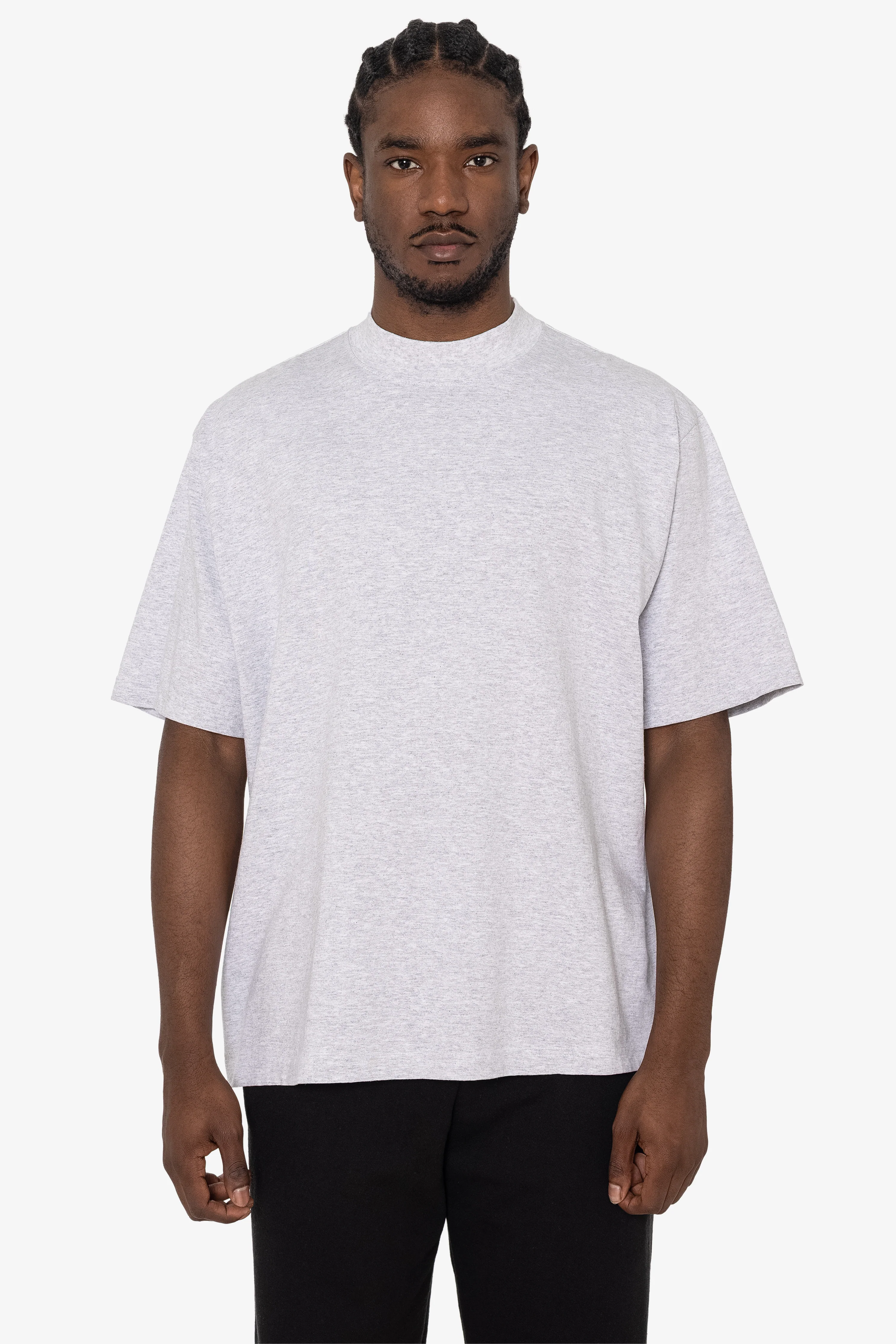 1825GD - Oversized Short Sleeve High Mockneck T-shirt - Image 38