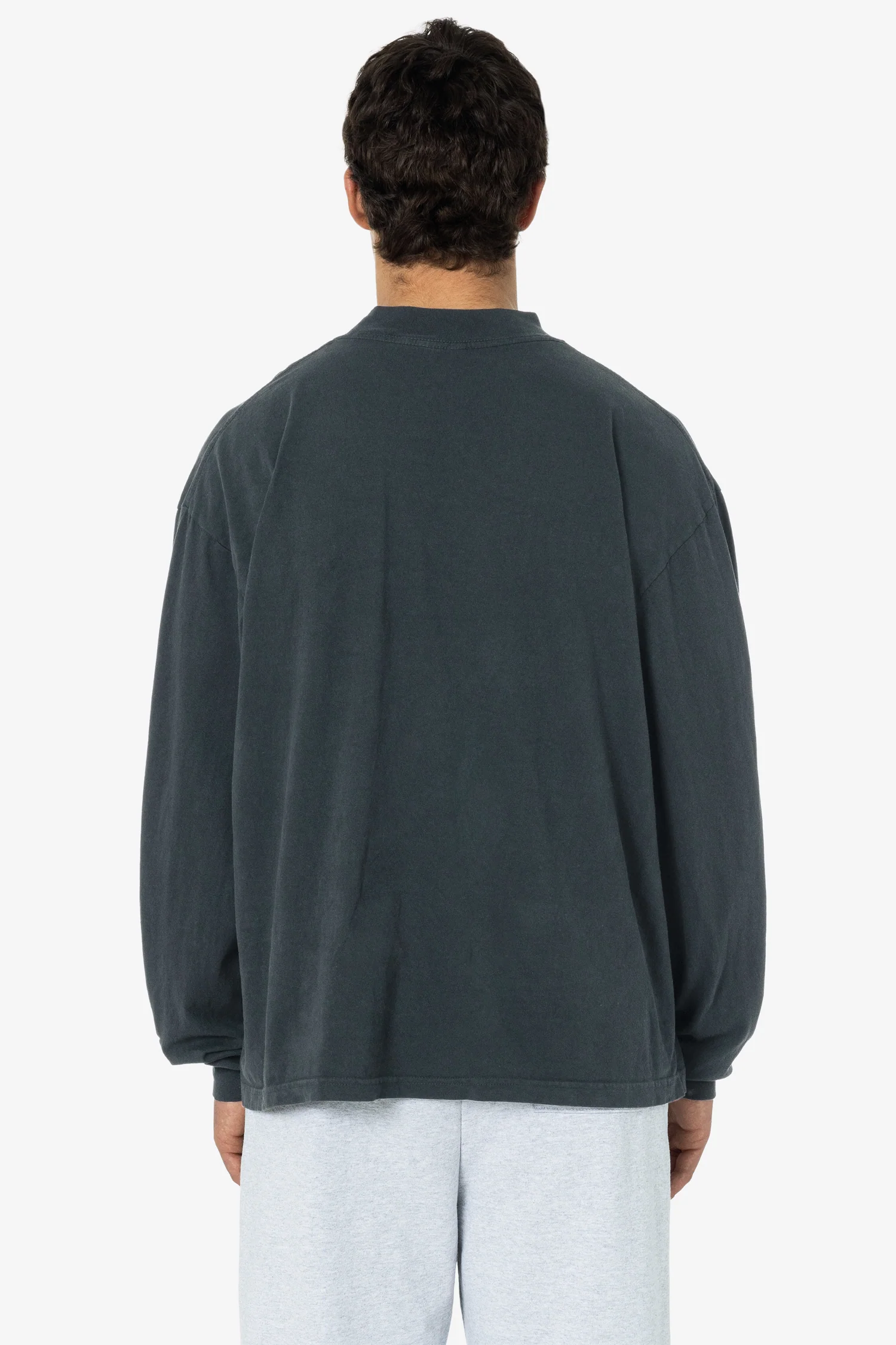 1827GD Unisex - Oversized Long Sleeve High Mockneck T-Shirt - Image 10