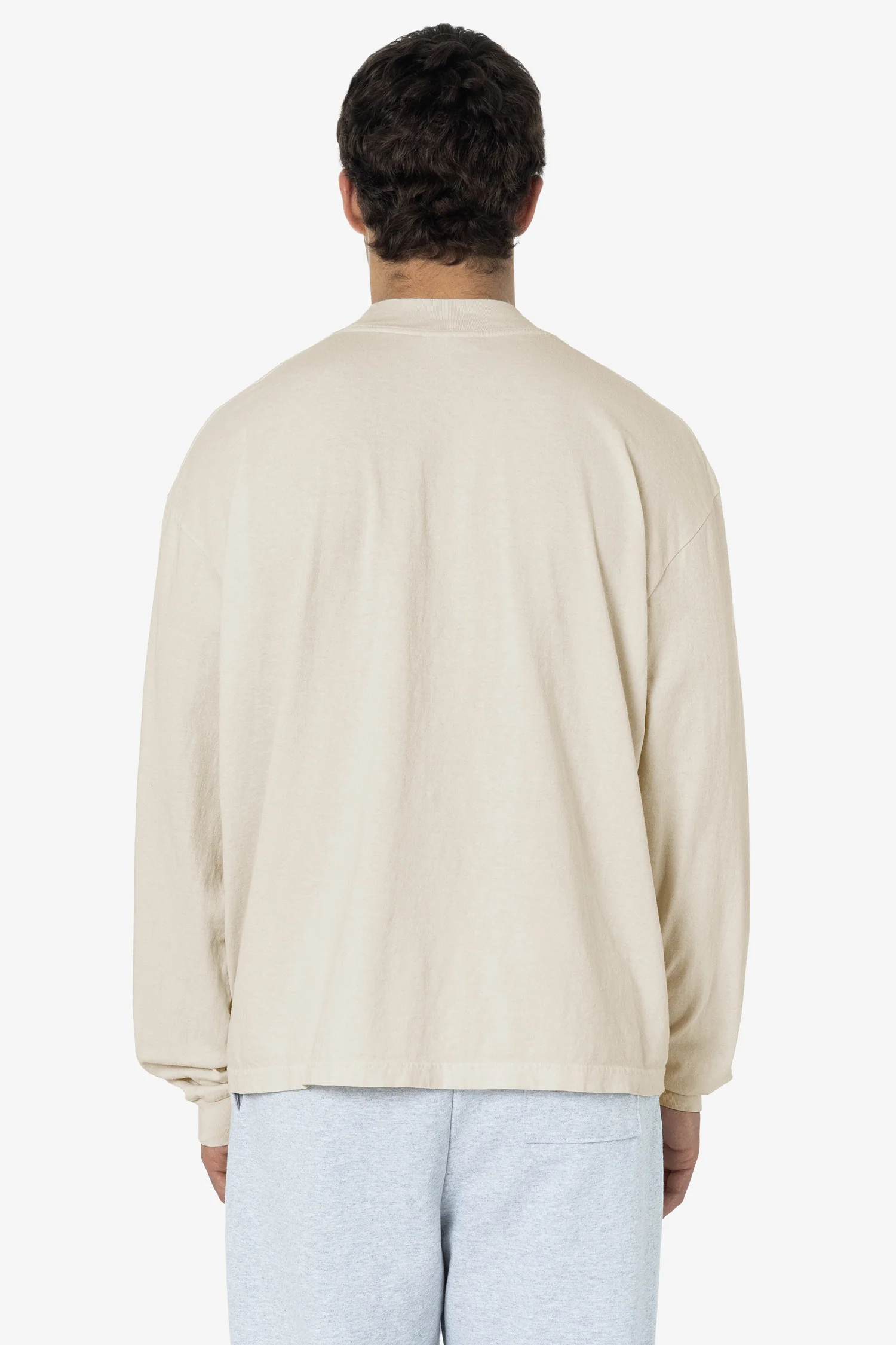 1827GD Unisex - Oversized Long Sleeve High Mockneck T-Shirt - Image 6