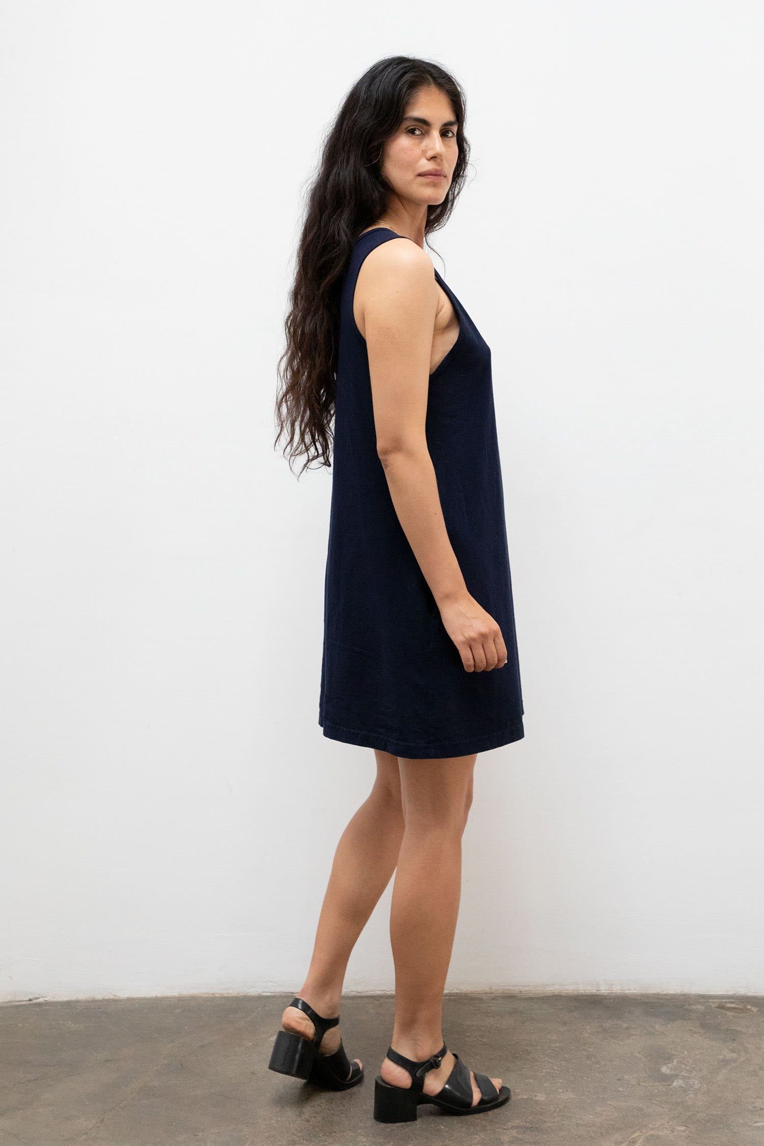 1840GD - Garment Dye Tank Dress - Image 3