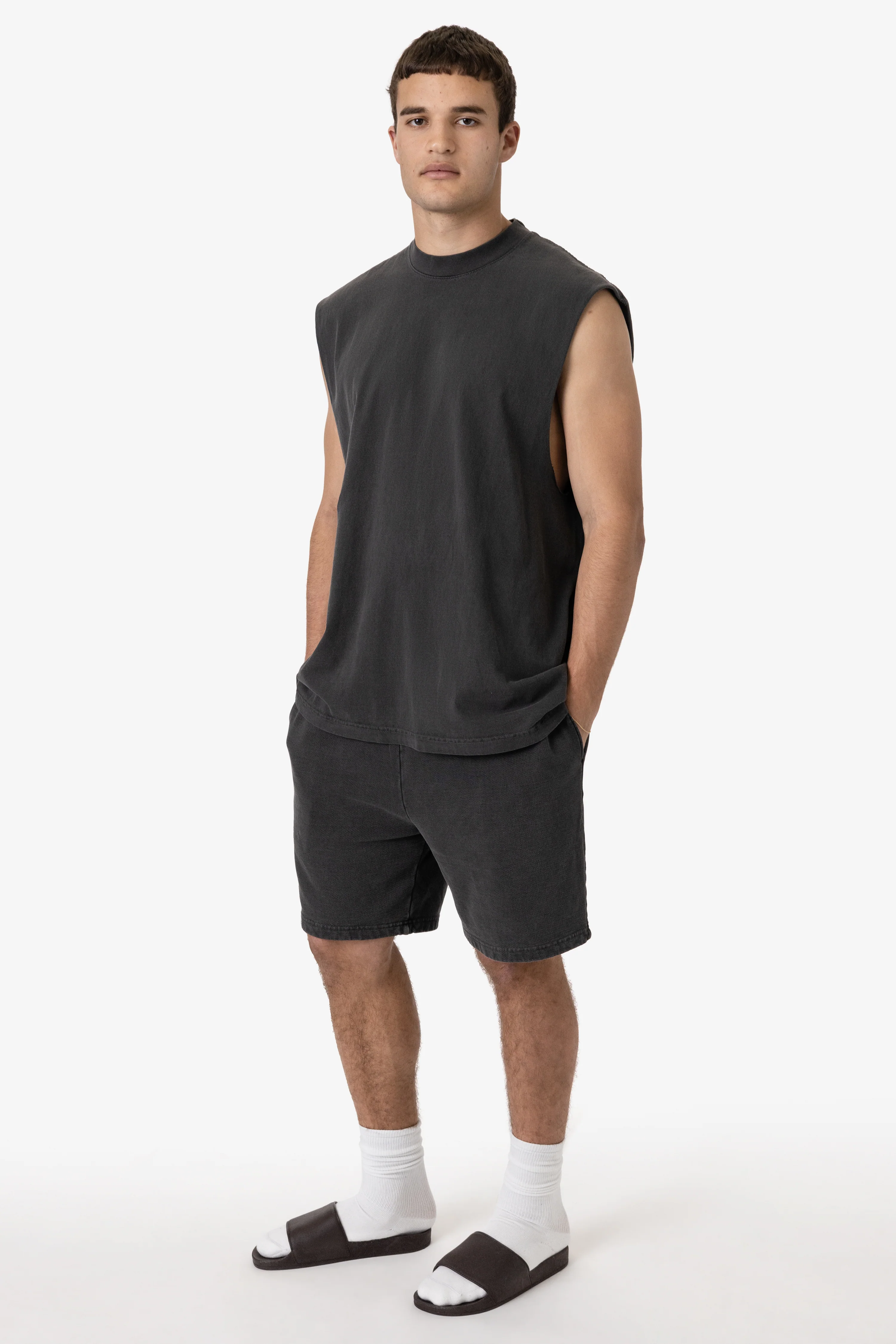 1865GD - 6.5oz Garment Dye Sleeveless Tee - Image 18