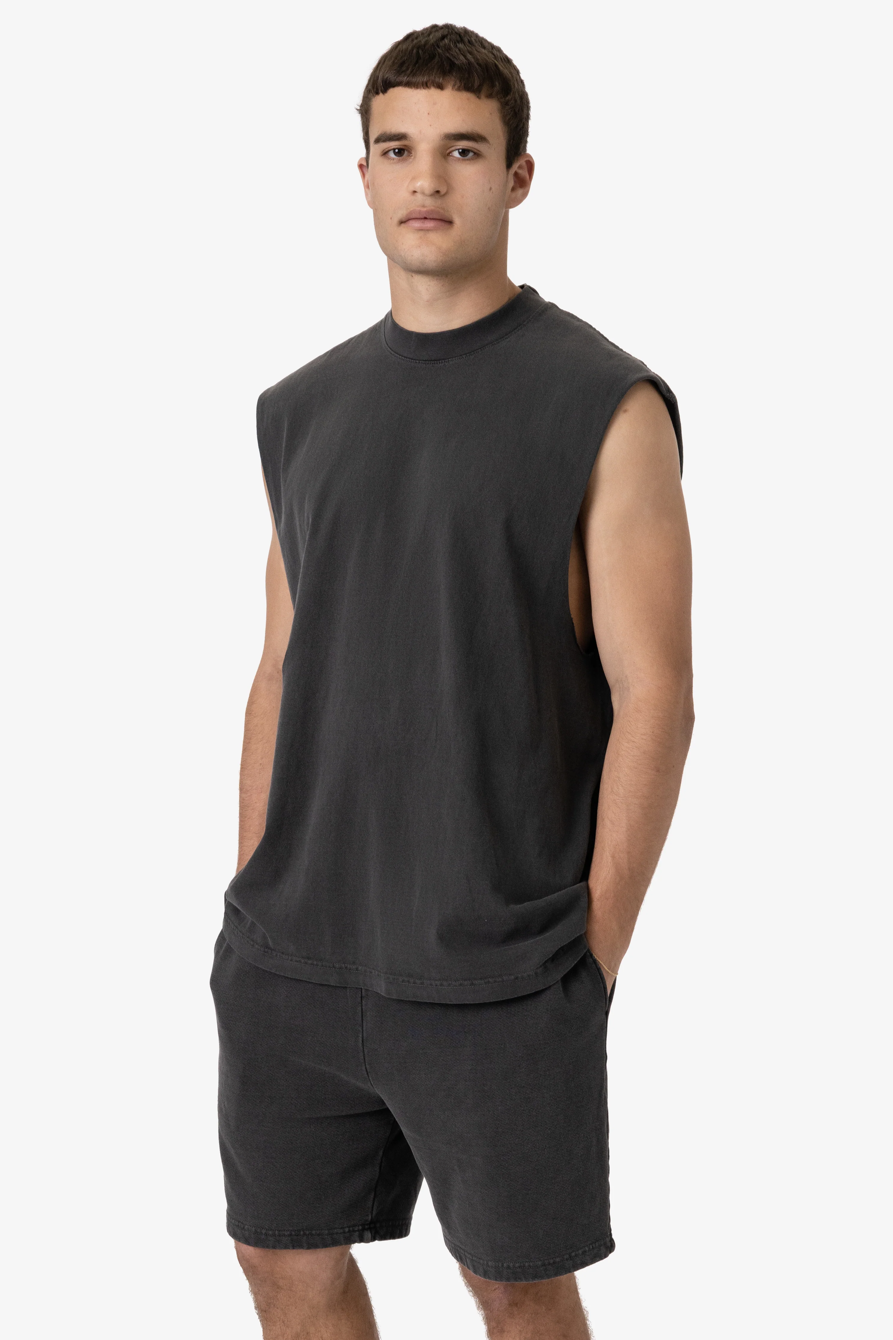 1865GD - 6.5oz Garment Dye Sleeveless Tee - Image 7