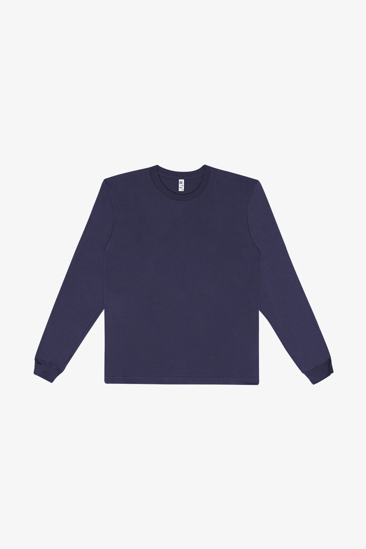 20007 - Fine Jersey Long Sleeve Crew Neck T-Shirt - Image 10
