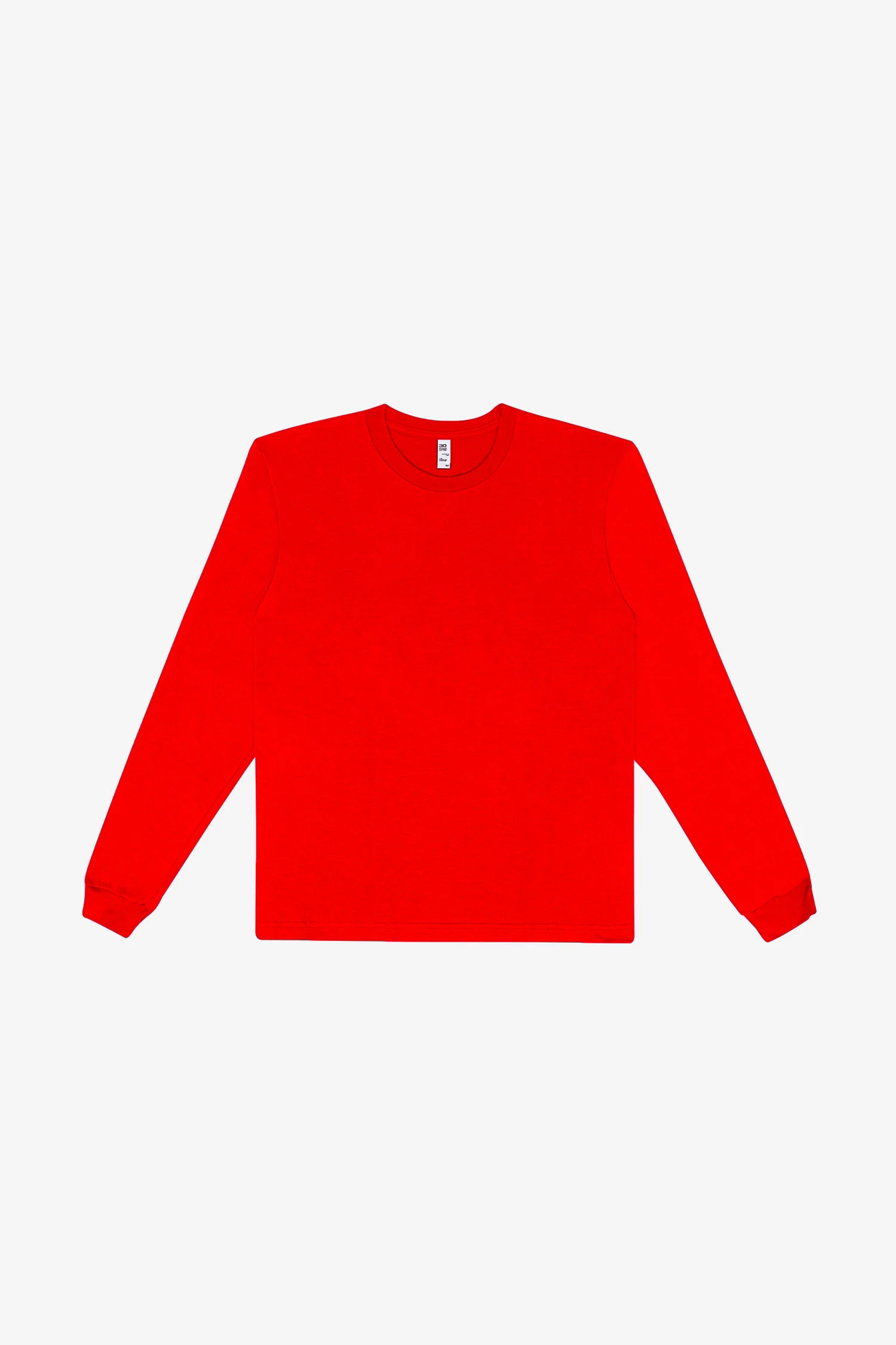 20007 - Fine Jersey Long Sleeve Crew Neck T-Shirt - Image 7