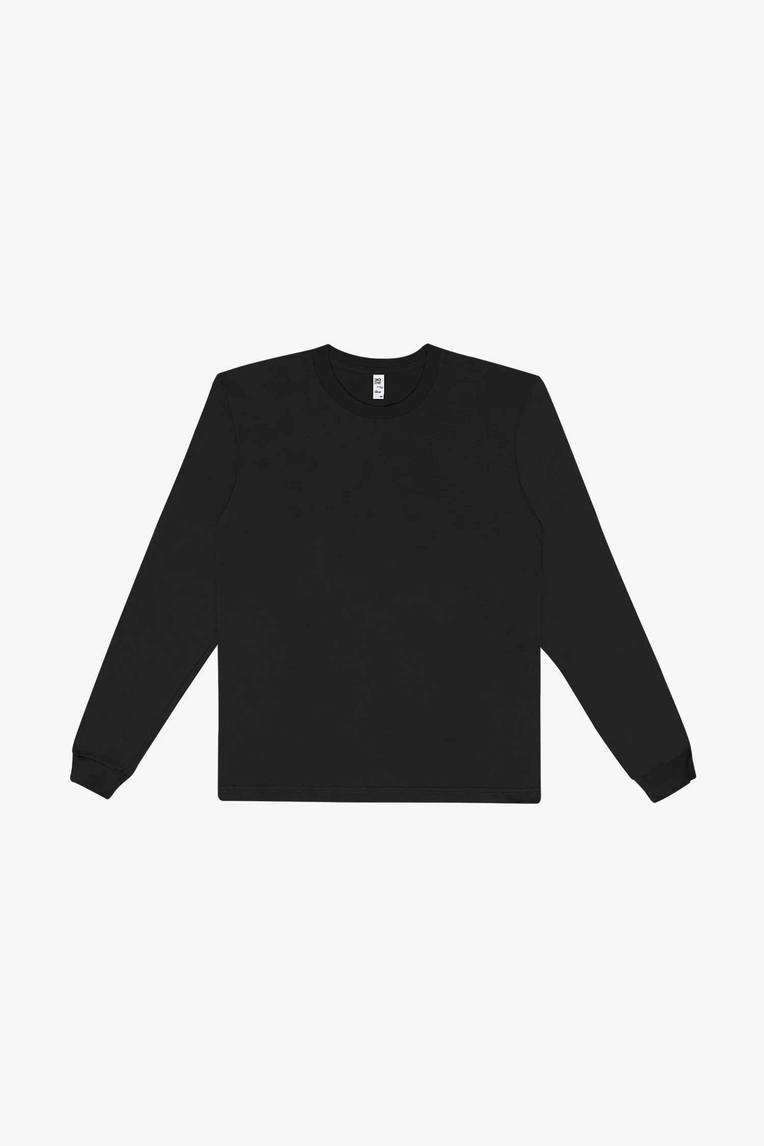 20007 - Fine Jersey Long Sleeve Crew Neck T-Shirt - Image 9