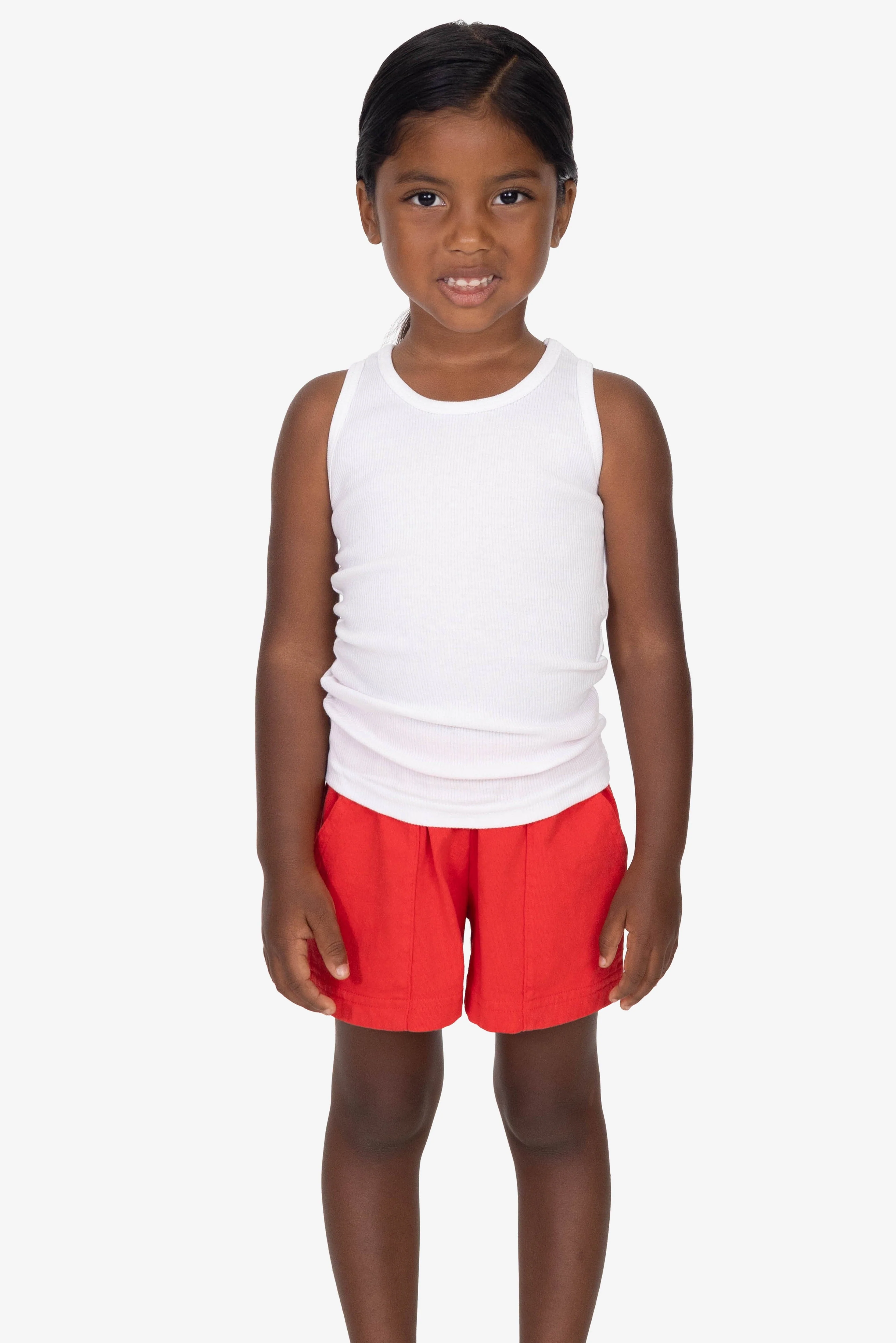 21108 - Toddler 2x1 Cotton Rib Tank - Image 3