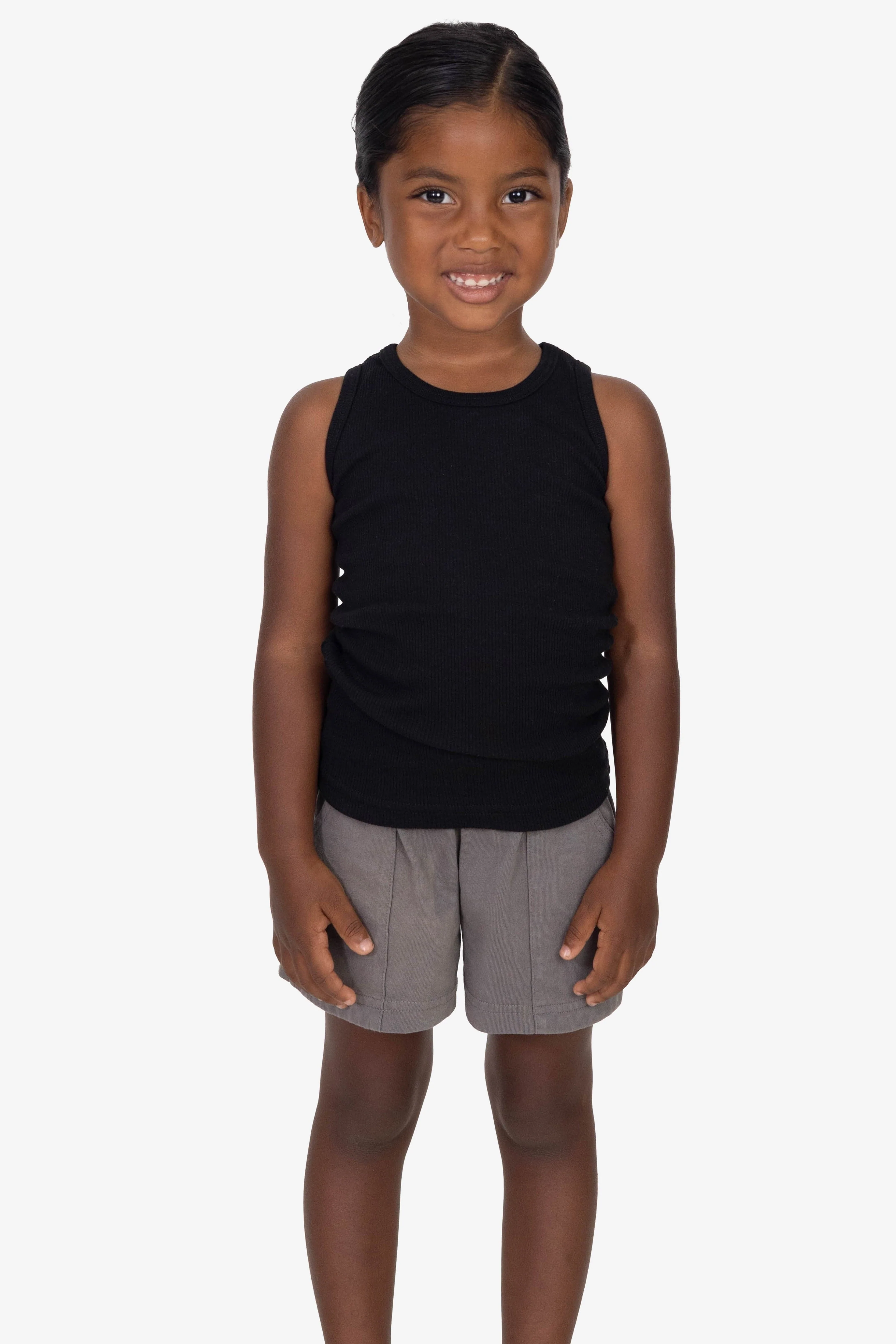 21108 - Toddler 2x1 Cotton Rib Tank - Image 5