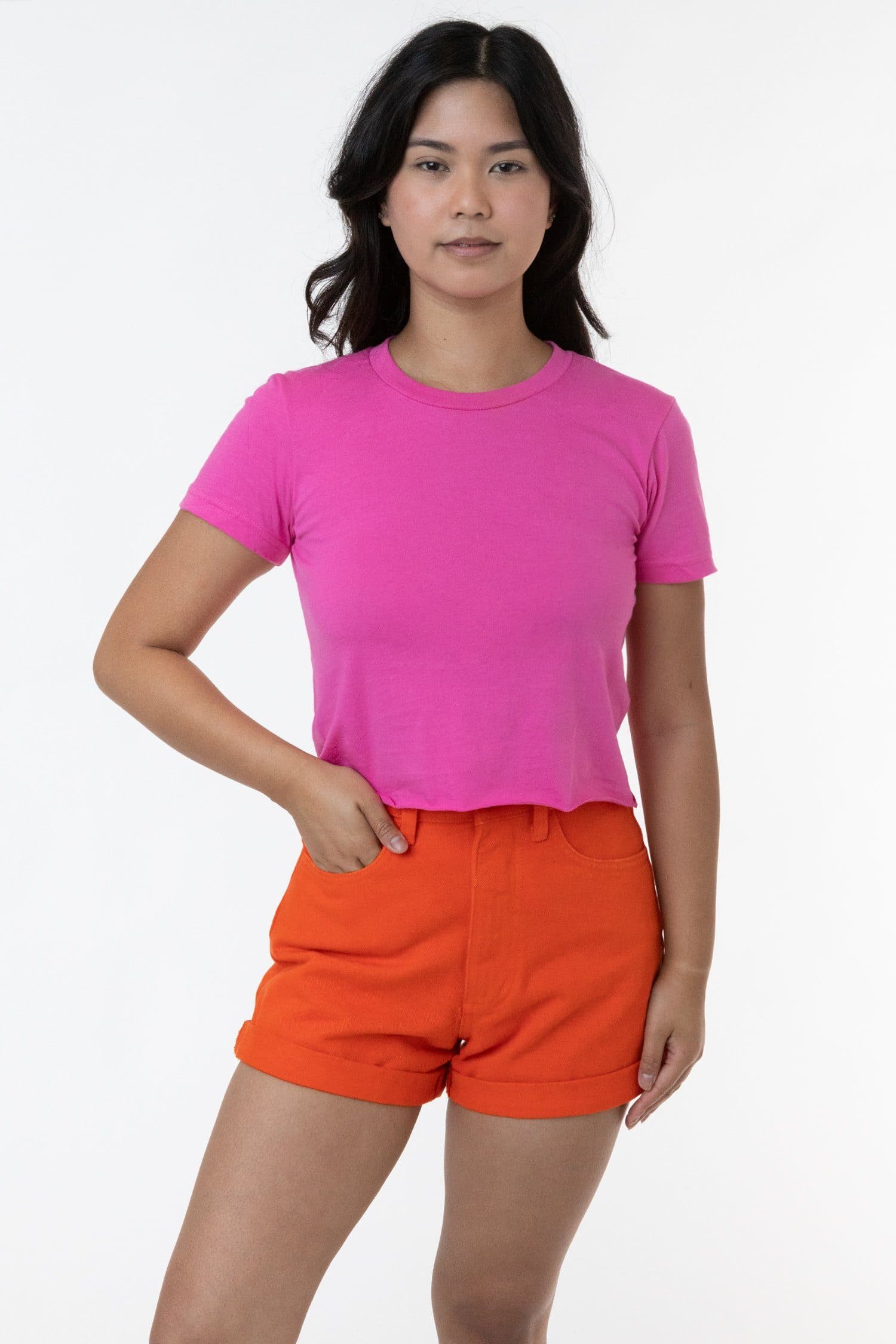 23302 - Fine Jersey Crop Top - Image 4