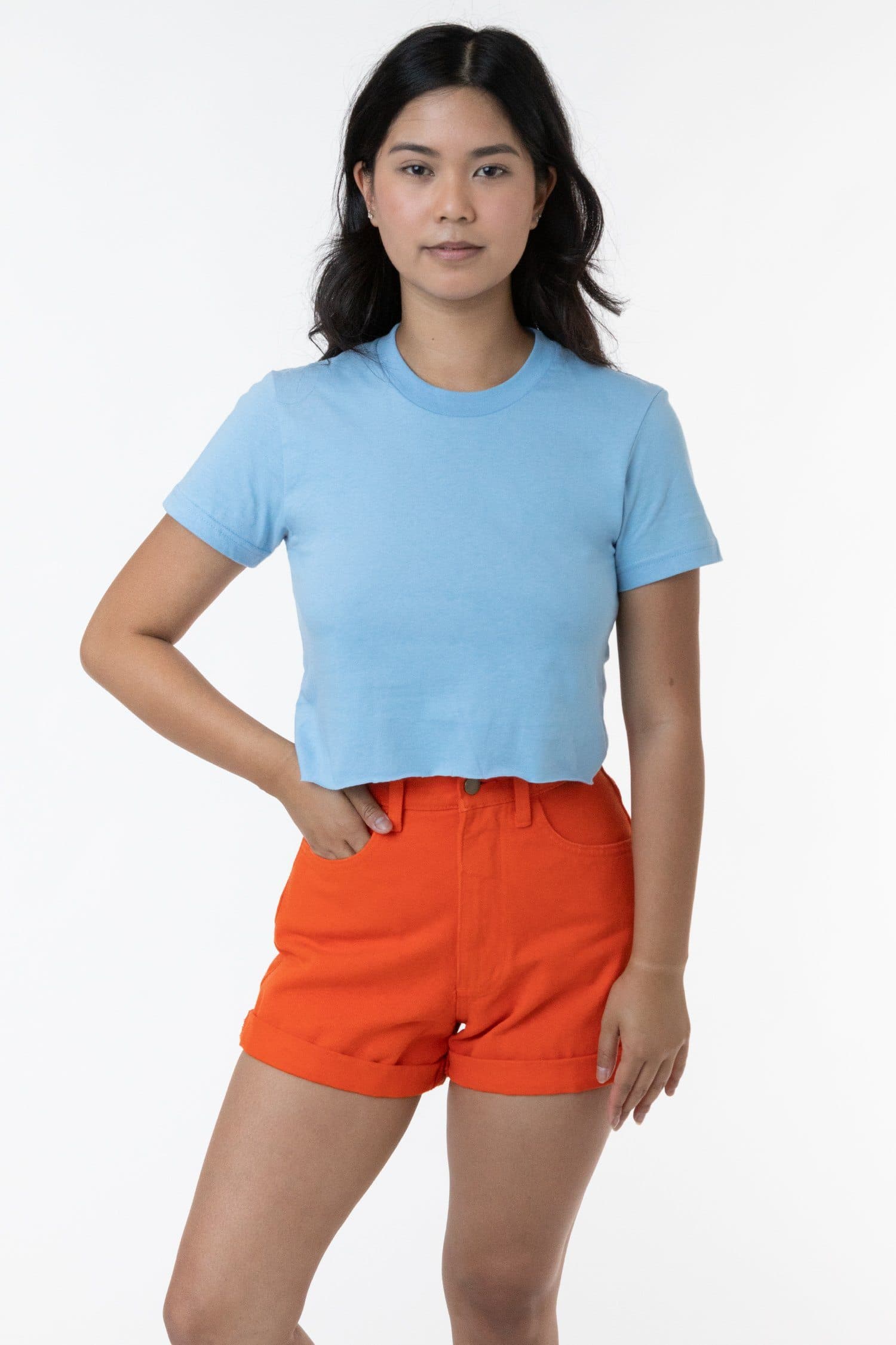 23302 - Fine Jersey Crop Top - Image 9