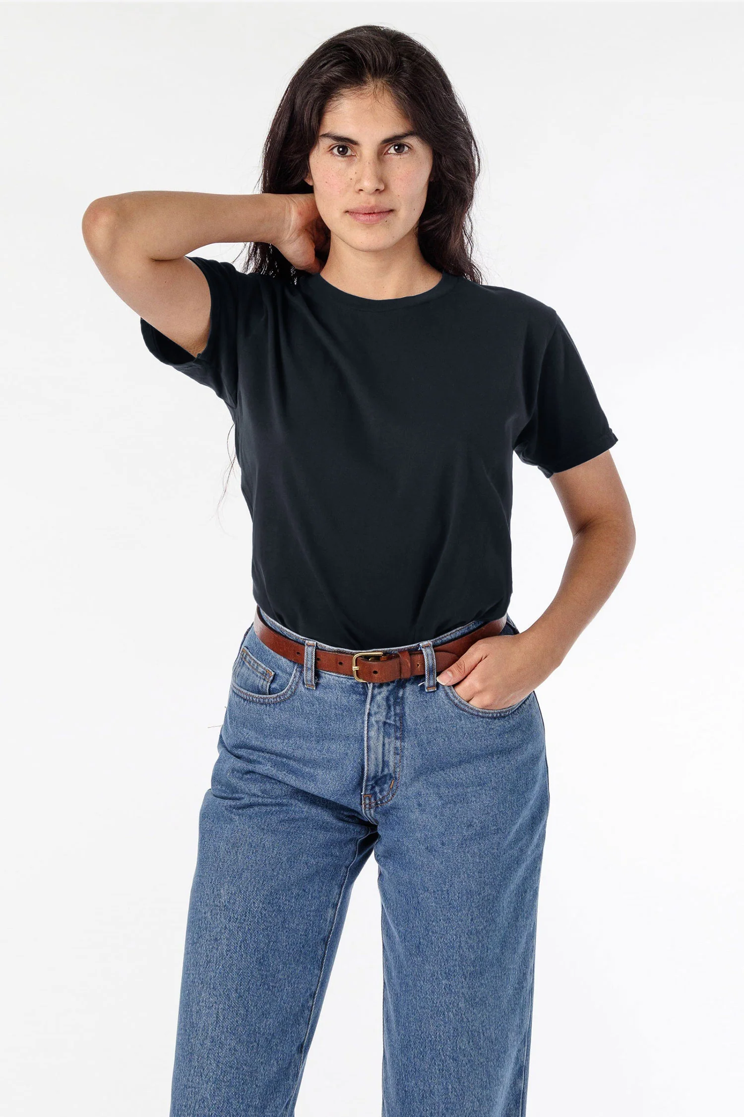 2802GD - Garment Dyed Short Sleeve Boyfriend Tee - Image 10