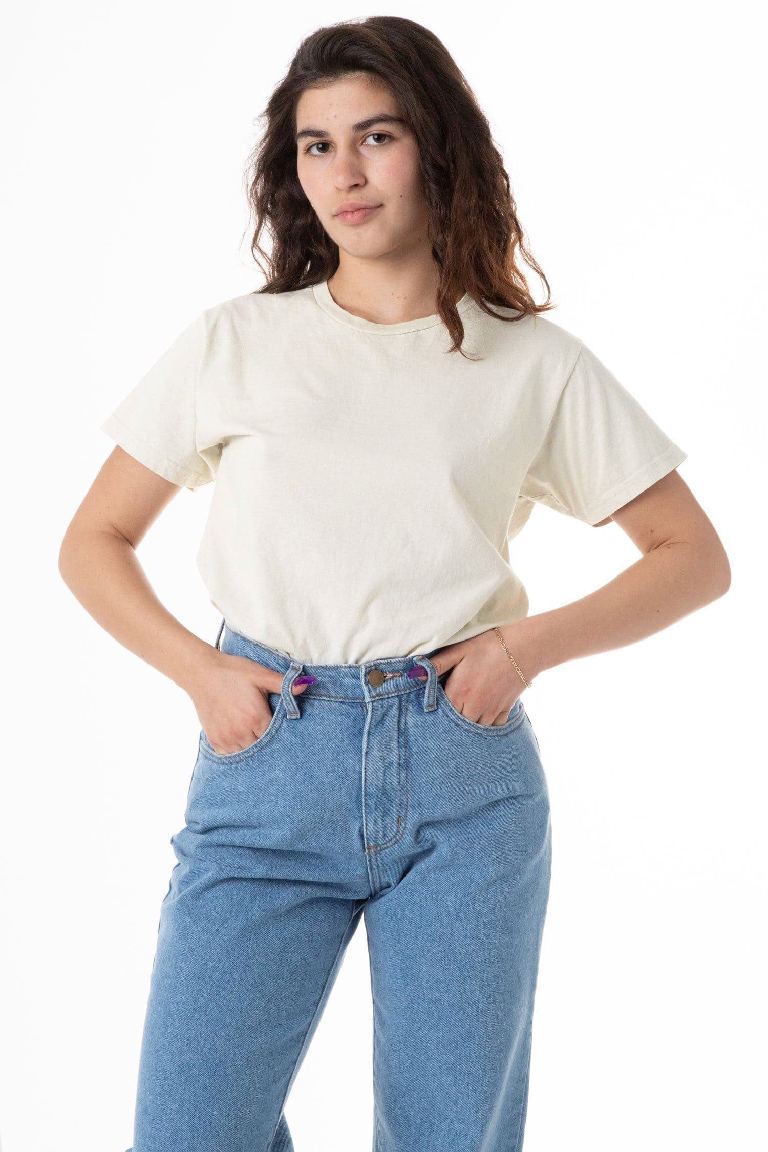 2802GD - Garment Dyed Short Sleeve Boyfriend Tee - Image 11