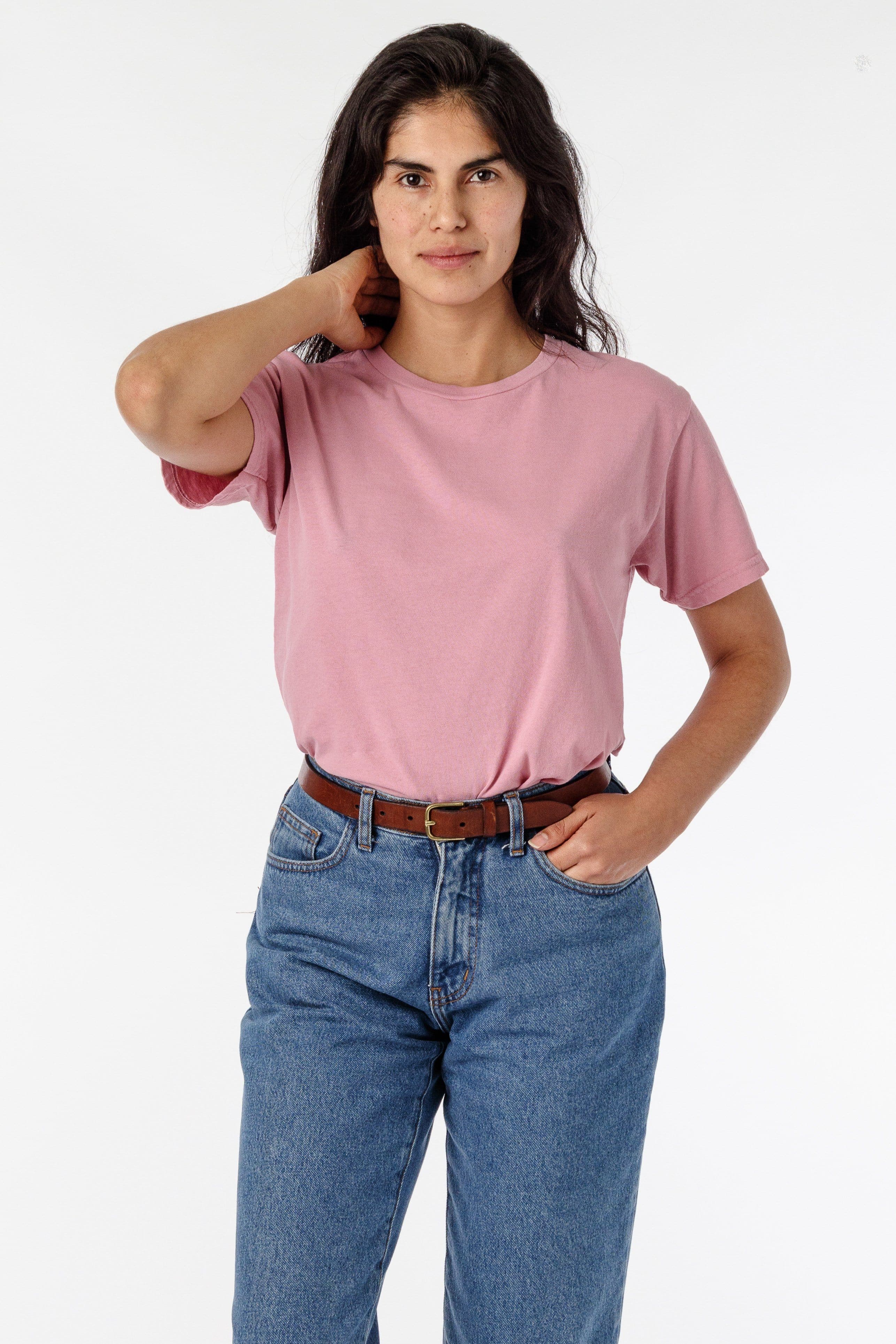 2802GD - Garment Dyed Short Sleeve Boyfriend Tee - Image 3