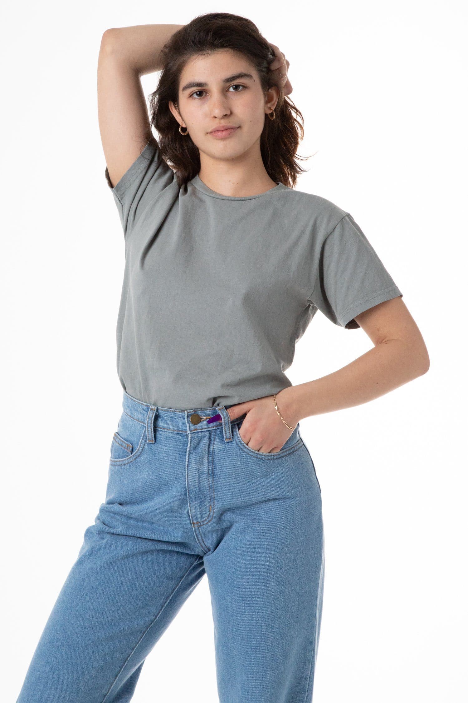 2802GD - Garment Dyed Short Sleeve Boyfriend Tee - Image 5