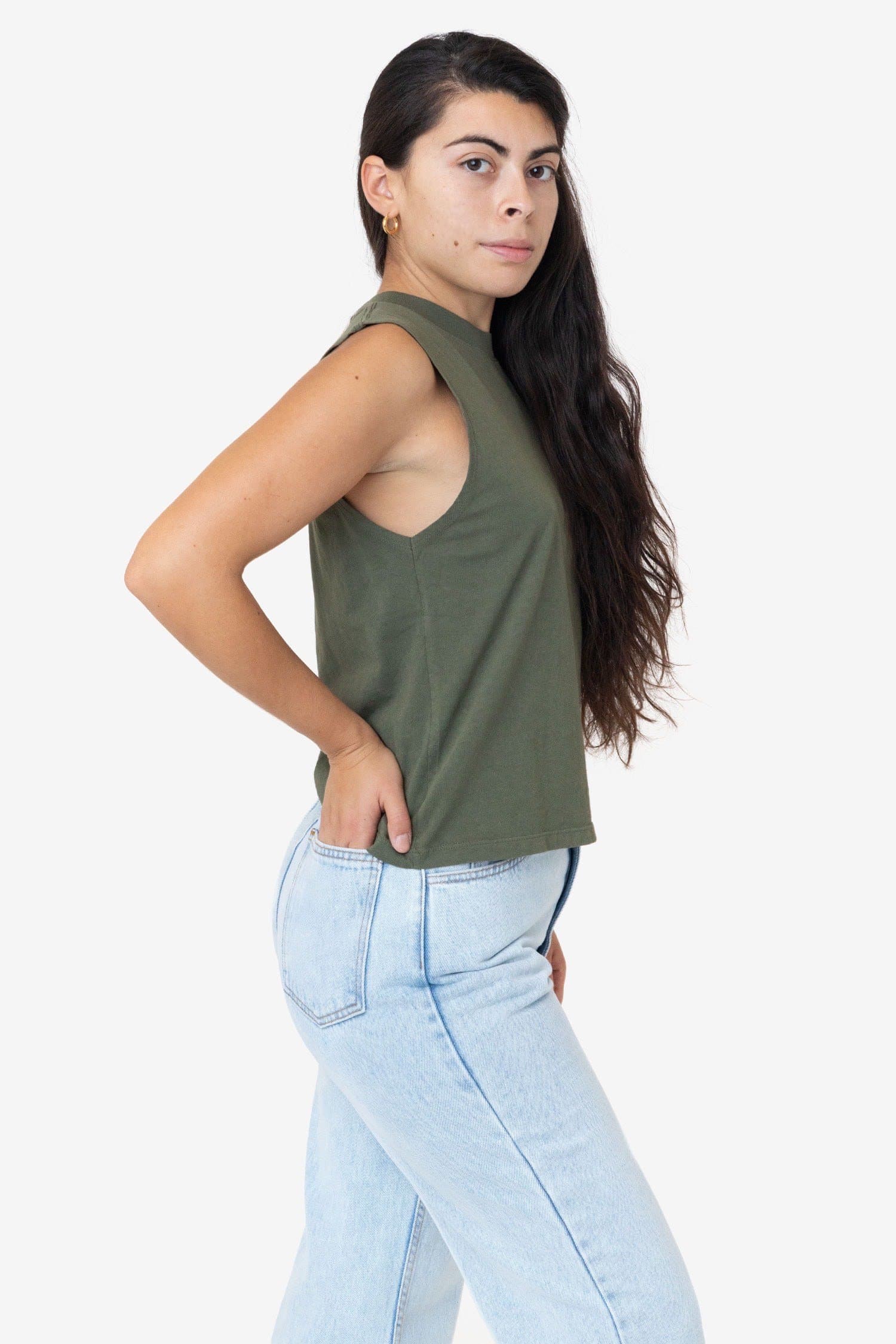 2865GD - Women's Garment Dye Muscle Tank - Image 10