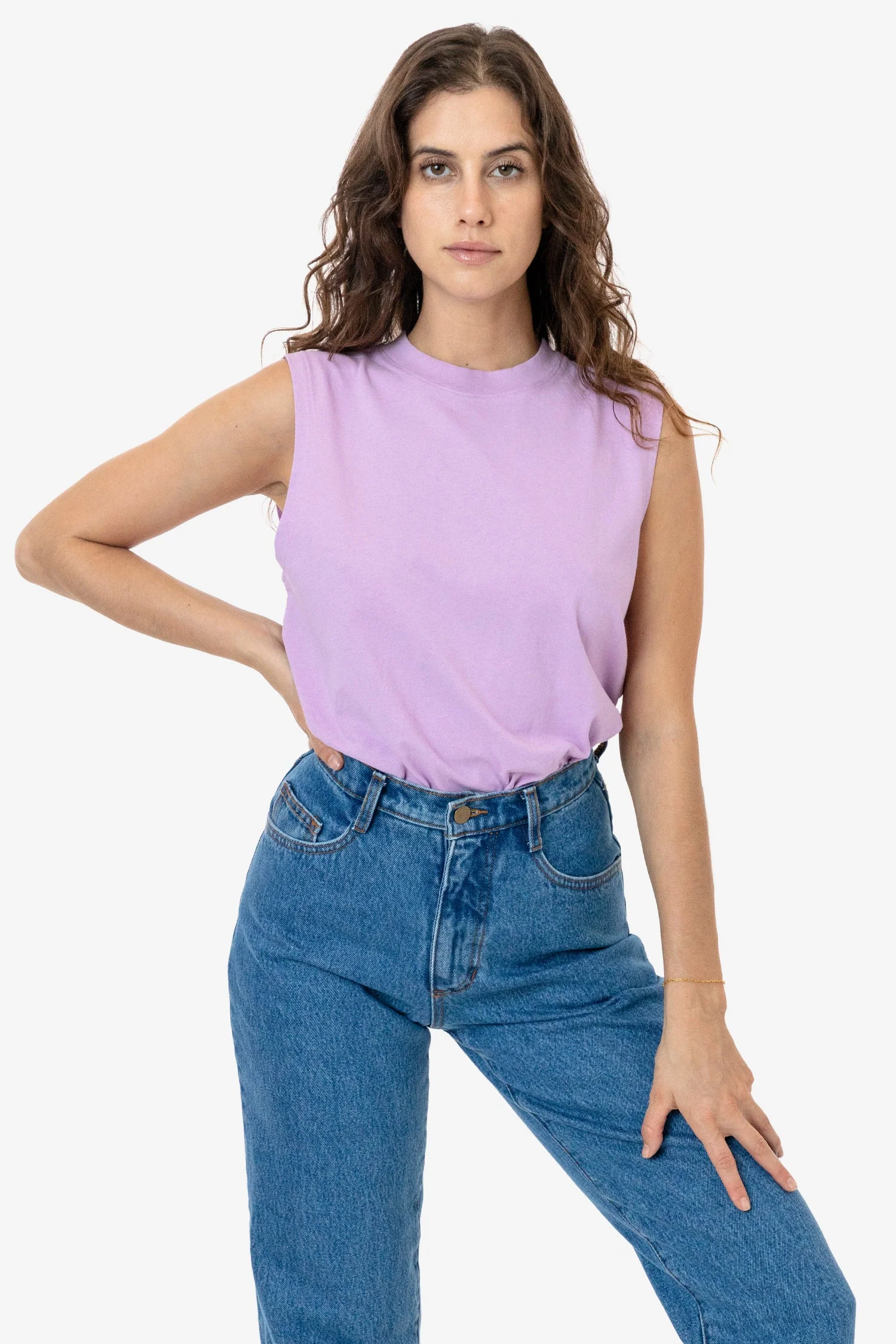 2865GD - Women's Garment Dye Muscle Tank - Image 14