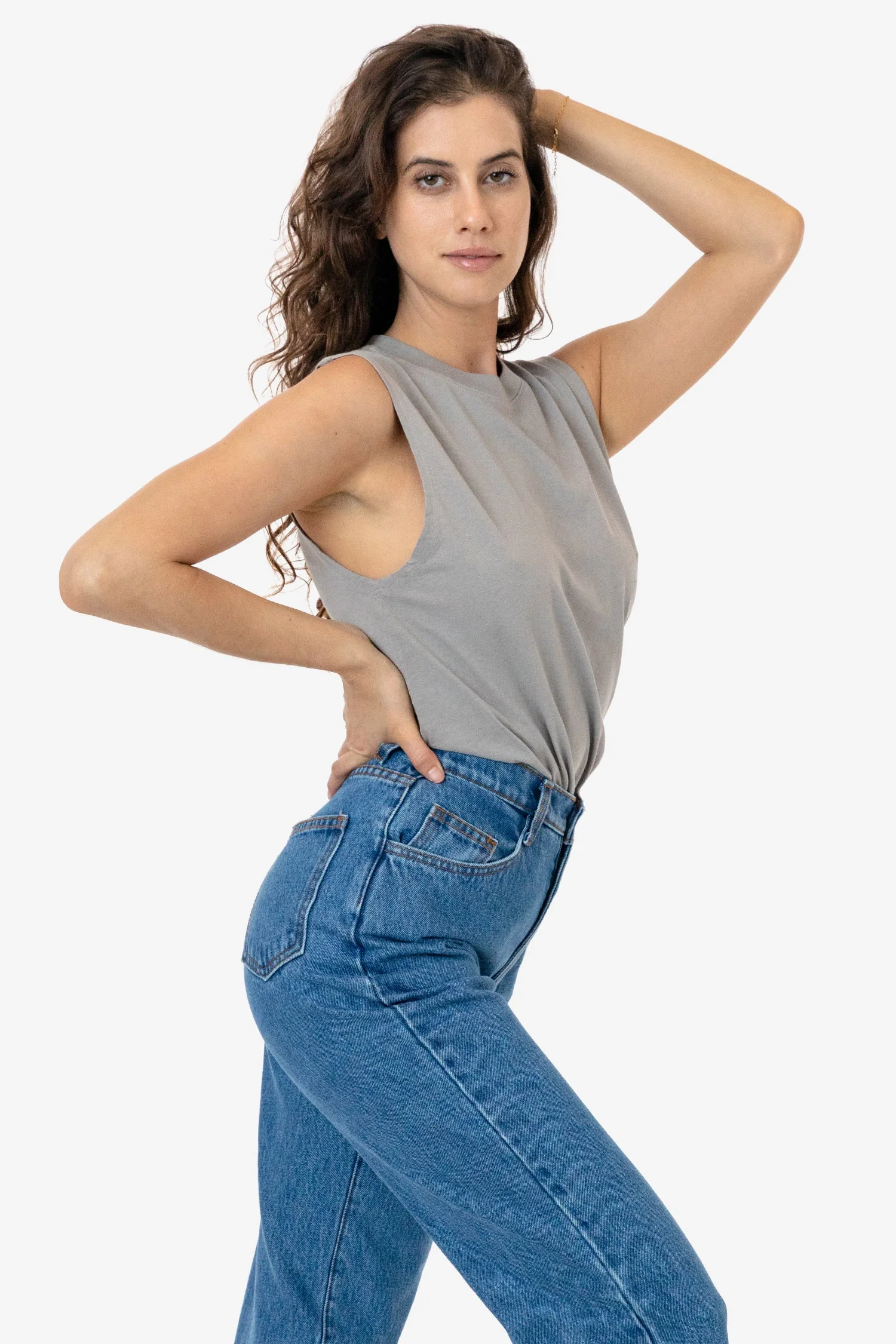 2865GD - Women's Garment Dye Muscle Tank - Image 16