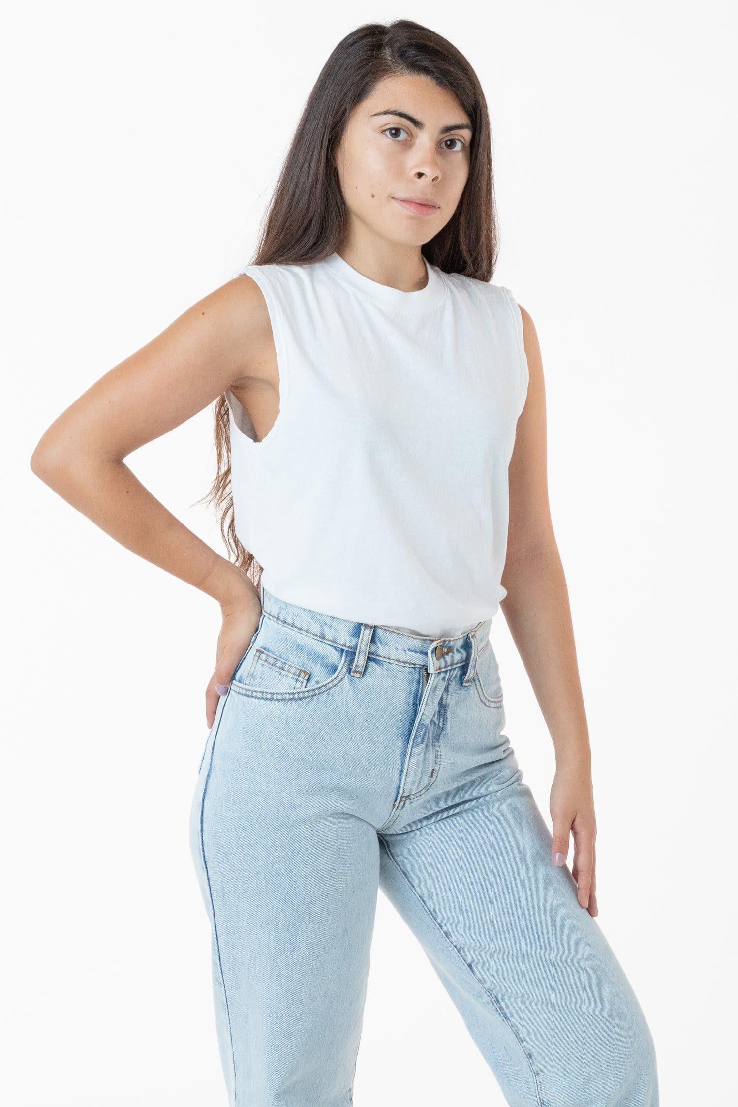 2865GD - Women's Garment Dye Muscle Tank - Image 7