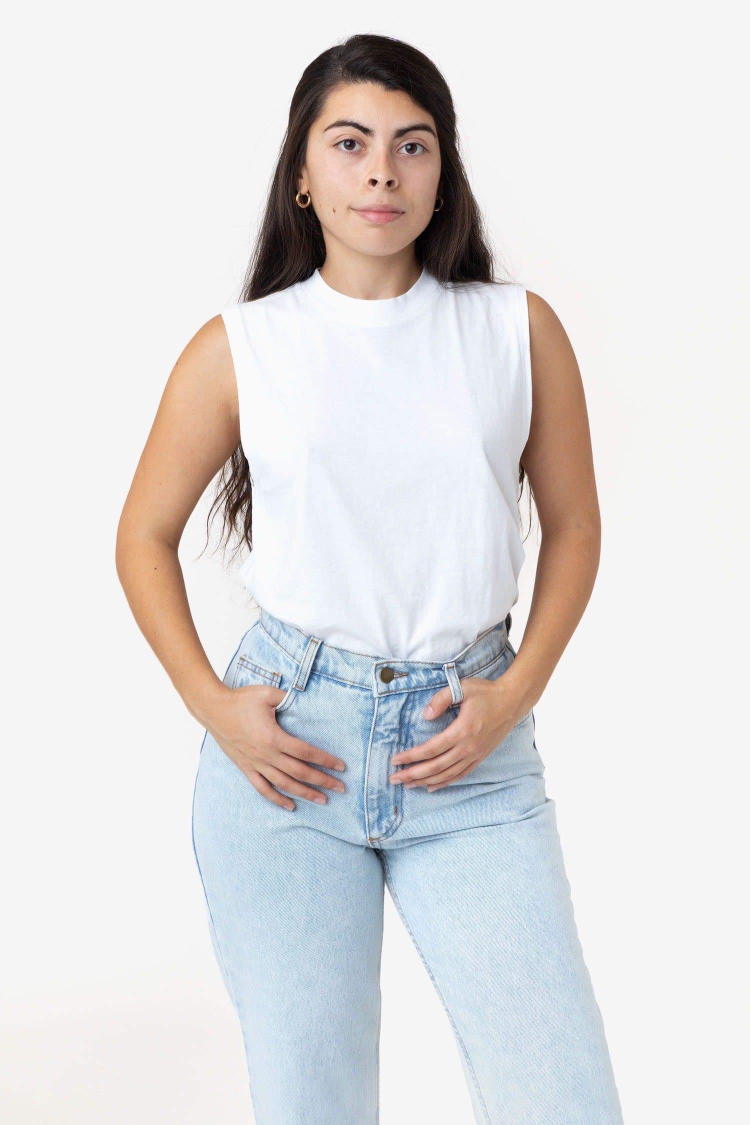 2865GD - Women's Garment Dye Muscle Tank - Image 9