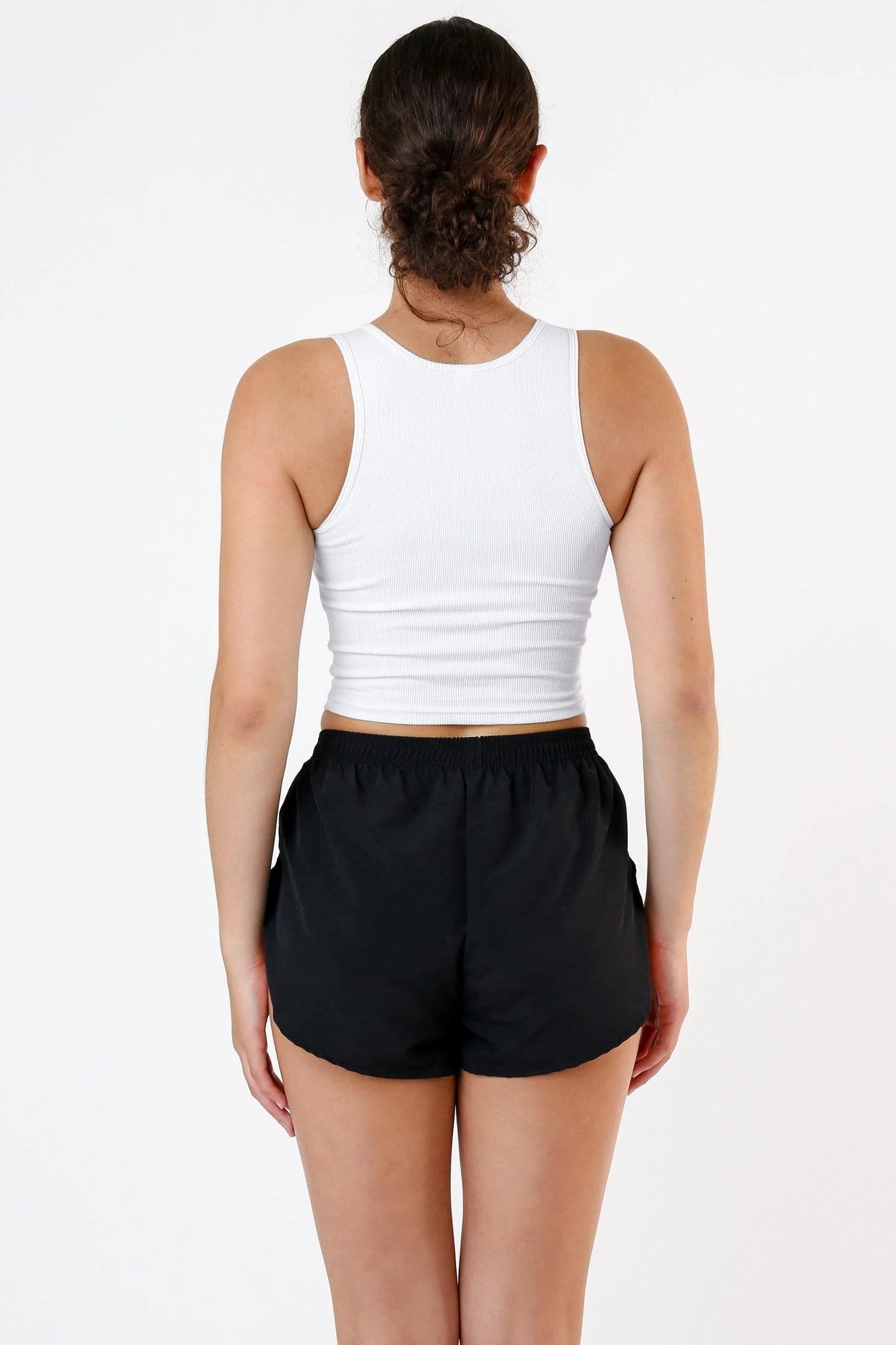 3380GD - Cotton Spandex 2x1 Rib Crop Tank - Image 9