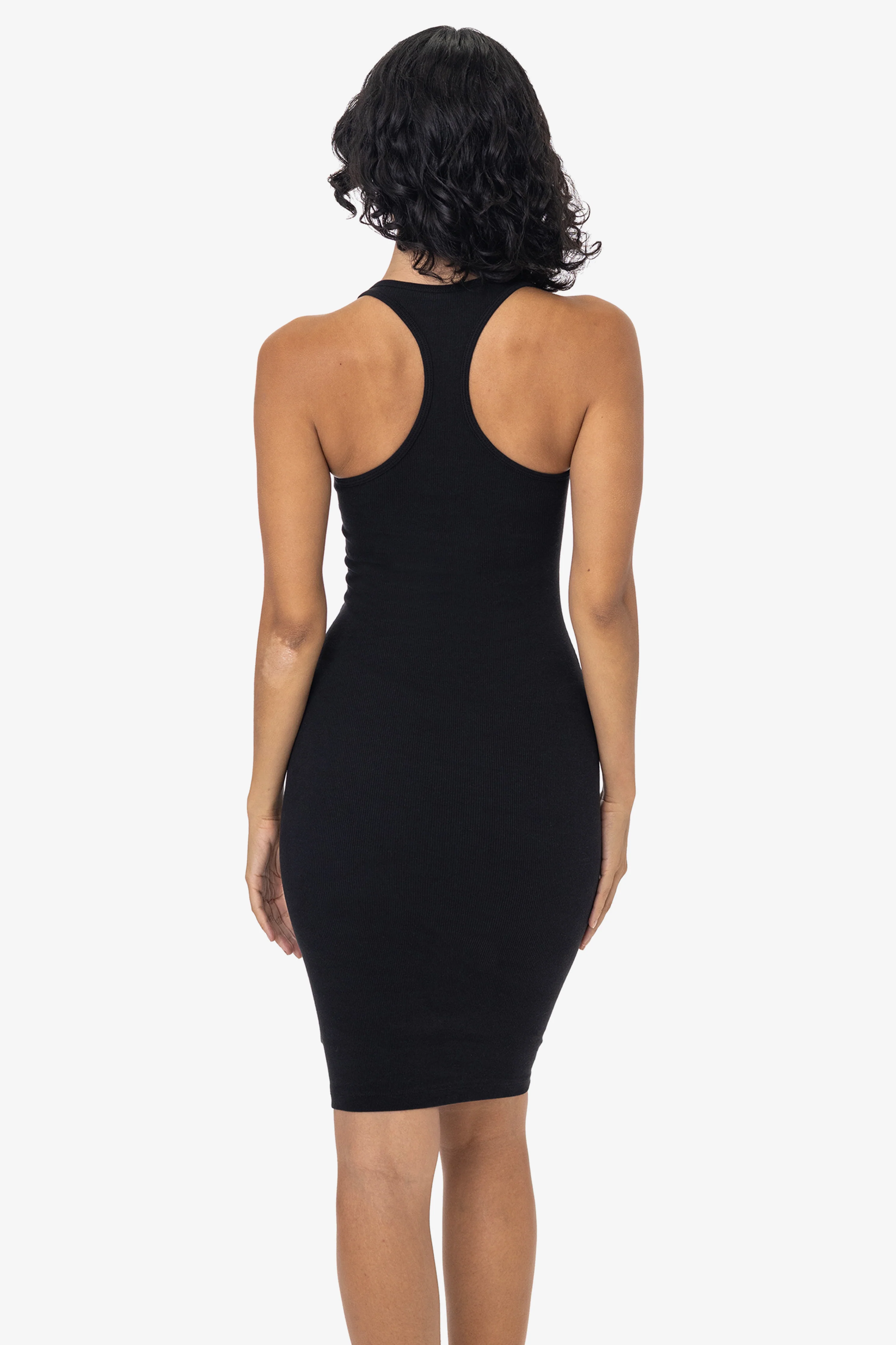 3386GD - Heavy 2x1 Rib Racerback Dress - Image 8