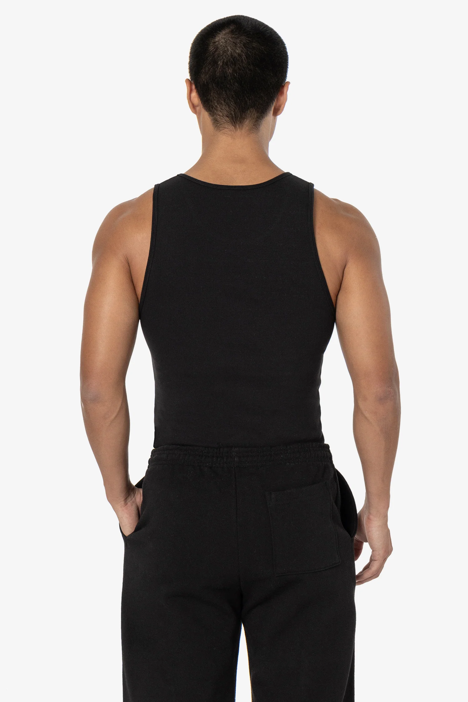 34008GD - 2x1 Cotton Spandex Rib Tank - Image 7