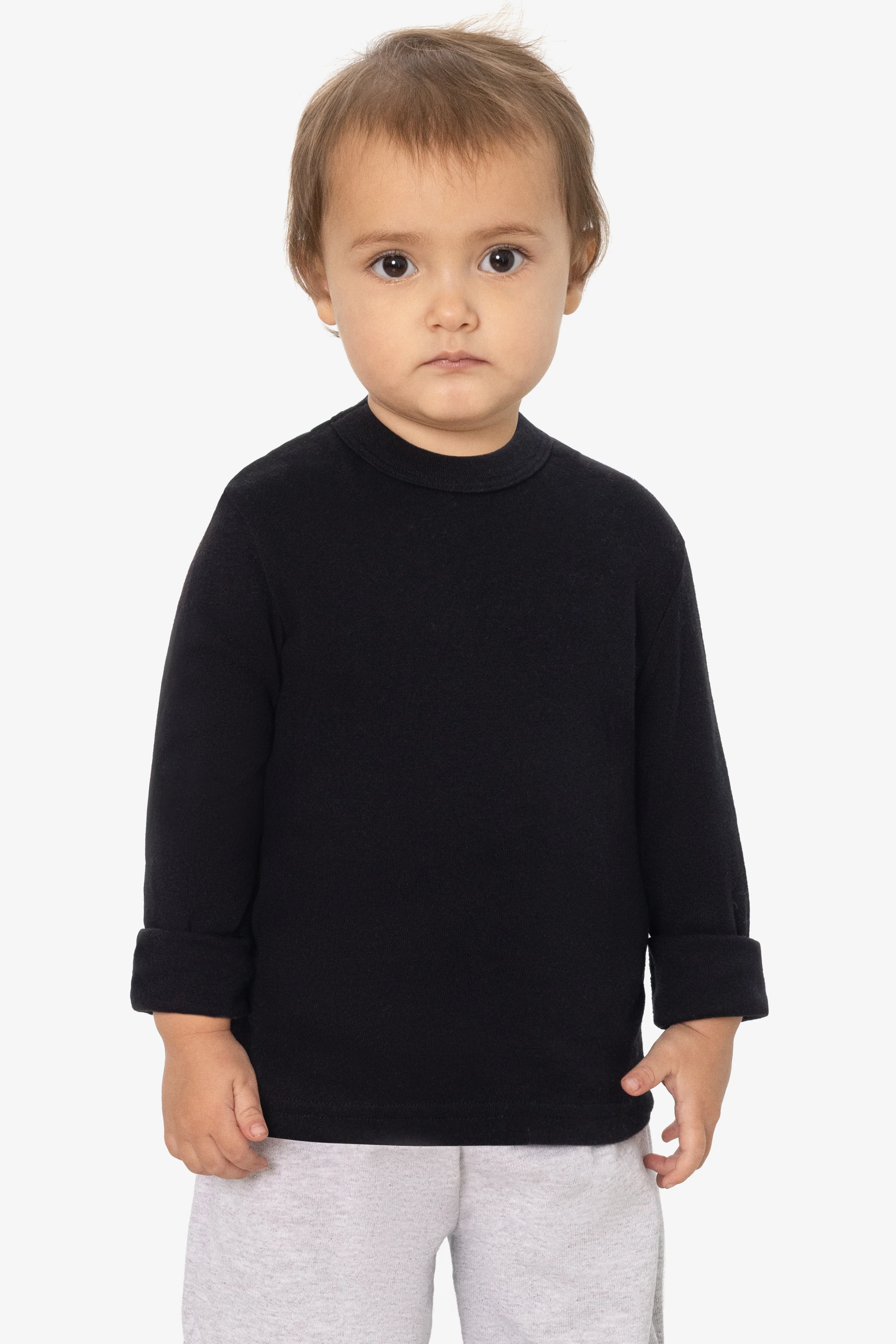 41007 - Toddler L/S Baby Rib T - Image 2