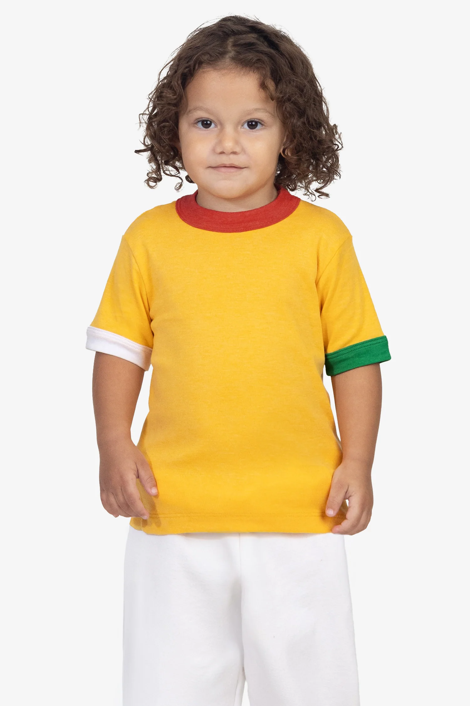 FFR101 - Kids 50/50 Rib Ringer T - Image 5