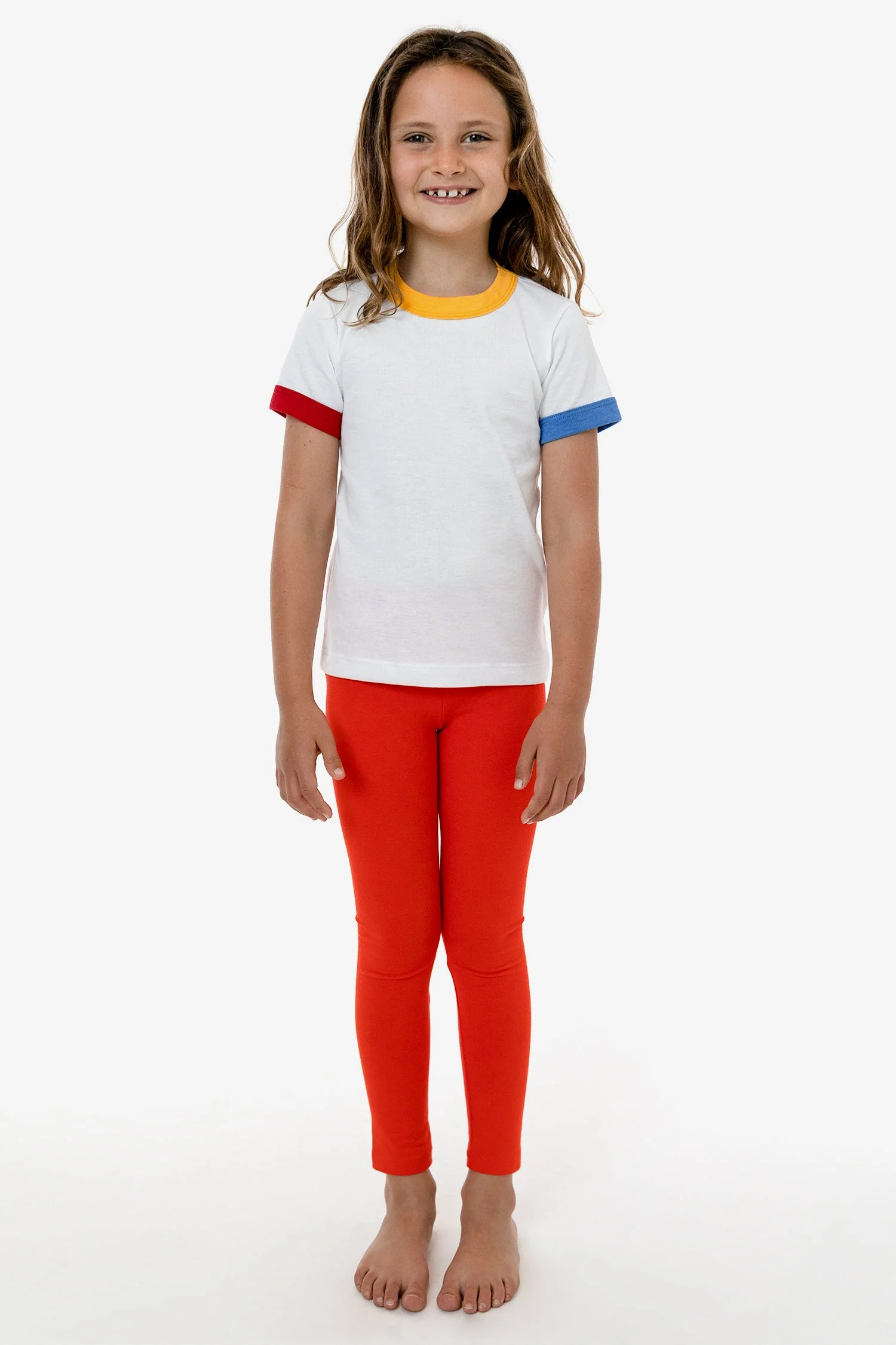 FFR101 - Kids 50/50 Rib Ringer T - Image 7