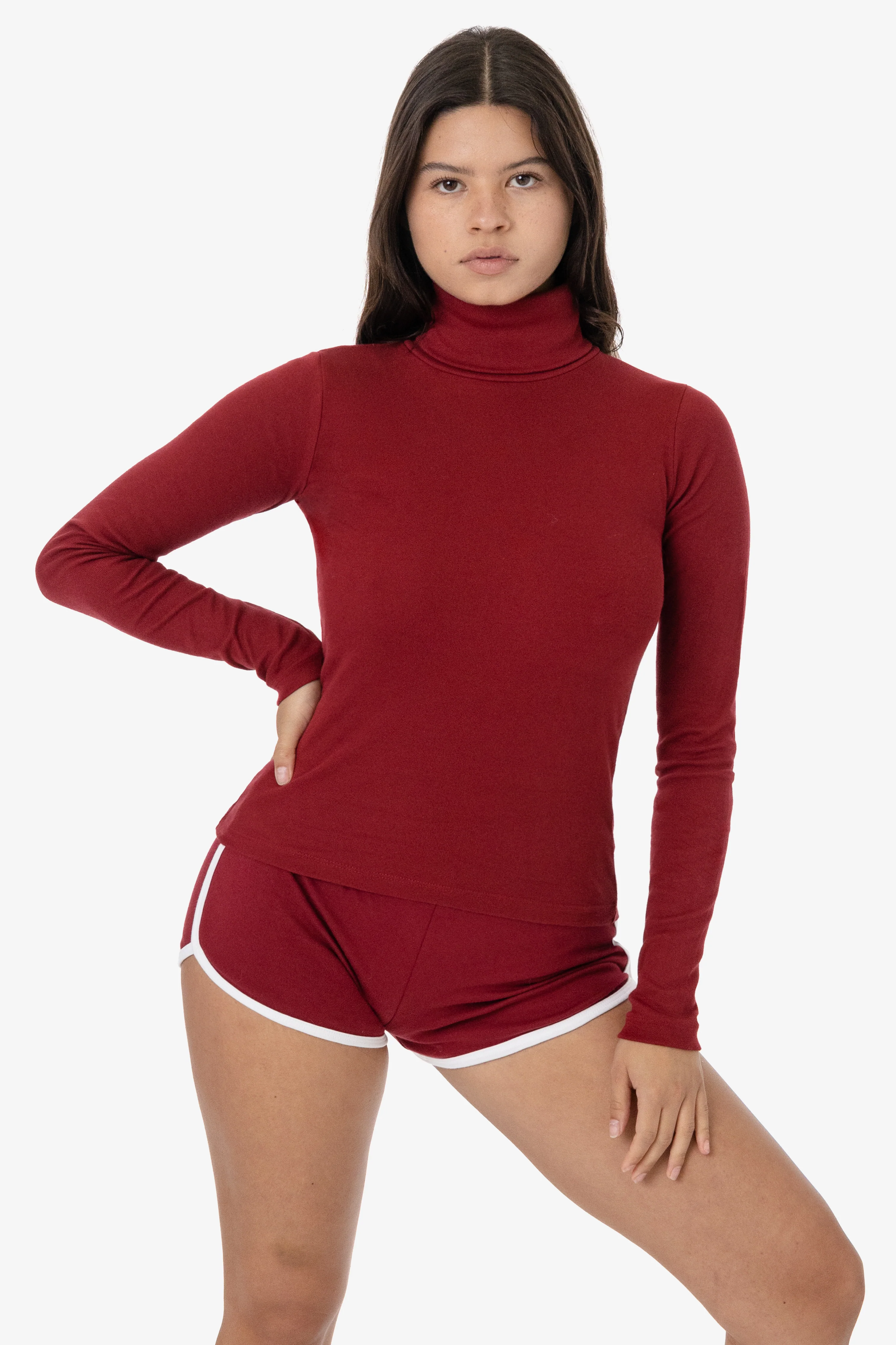 43006 - Baby Rib Turtleneck - Image 2