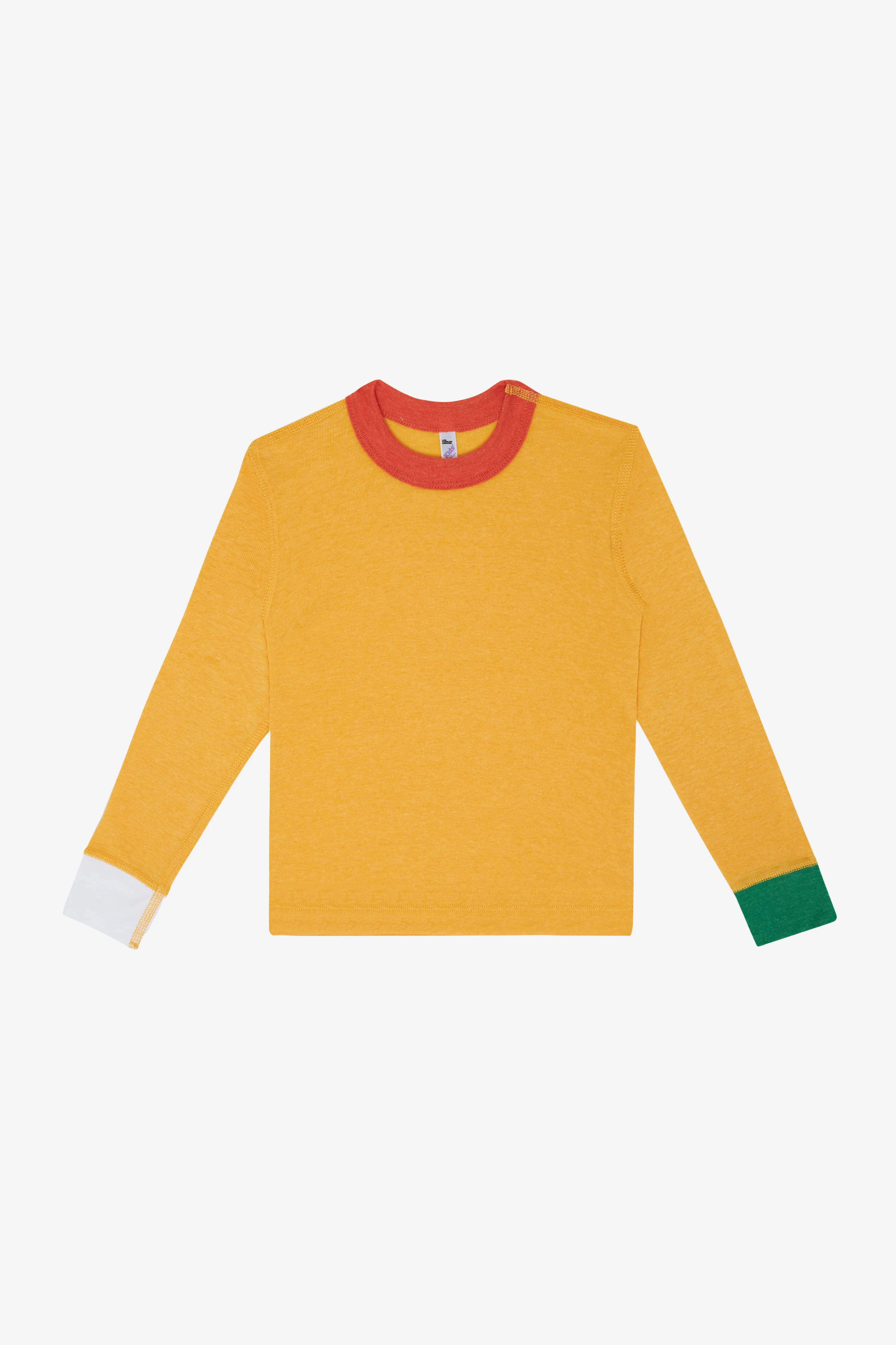 FFR107 - Kids 50/50 Long Sleeve Rib Top - Image 11