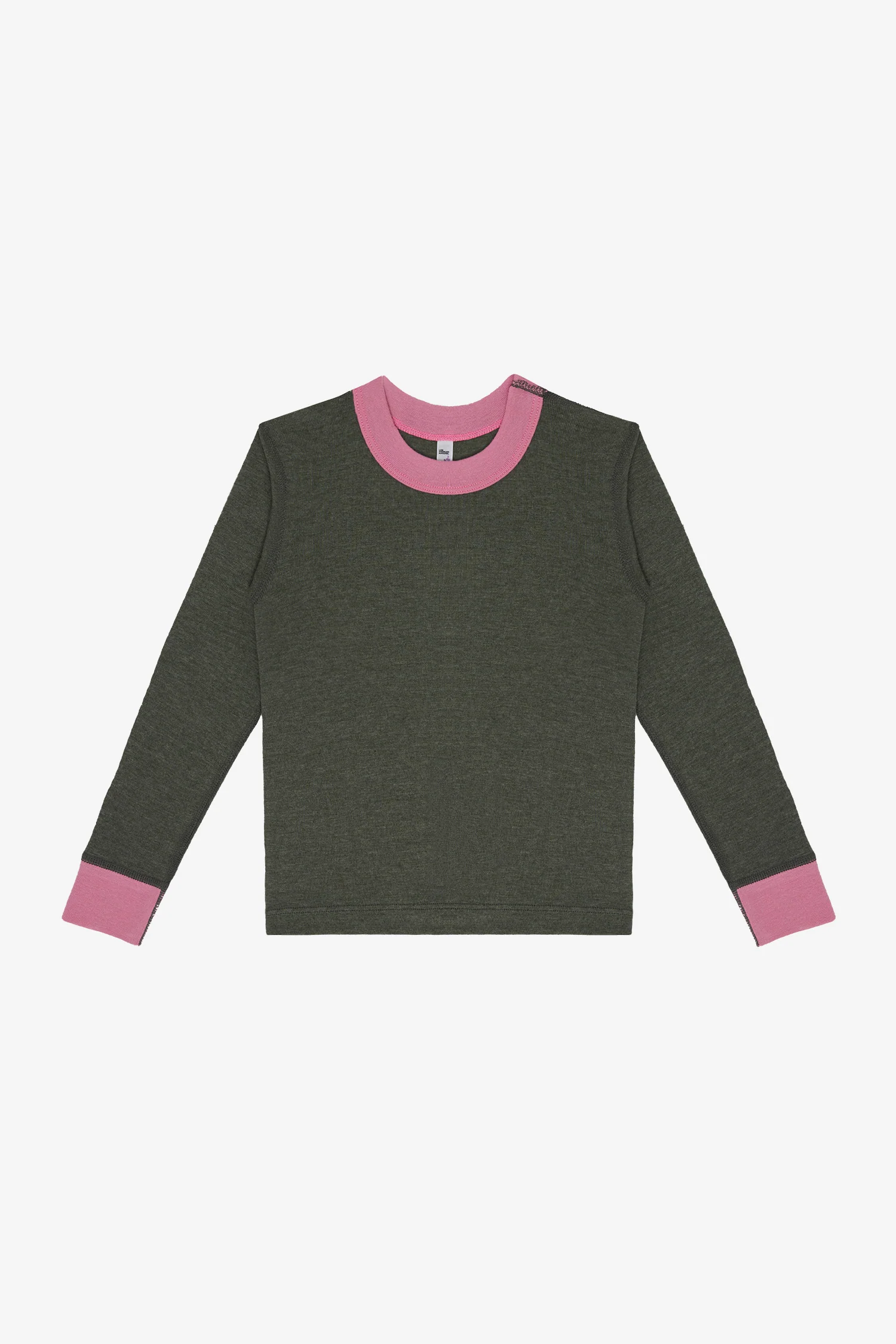 FFR107 - Kids 50/50 Long Sleeve Rib Top - Image 12