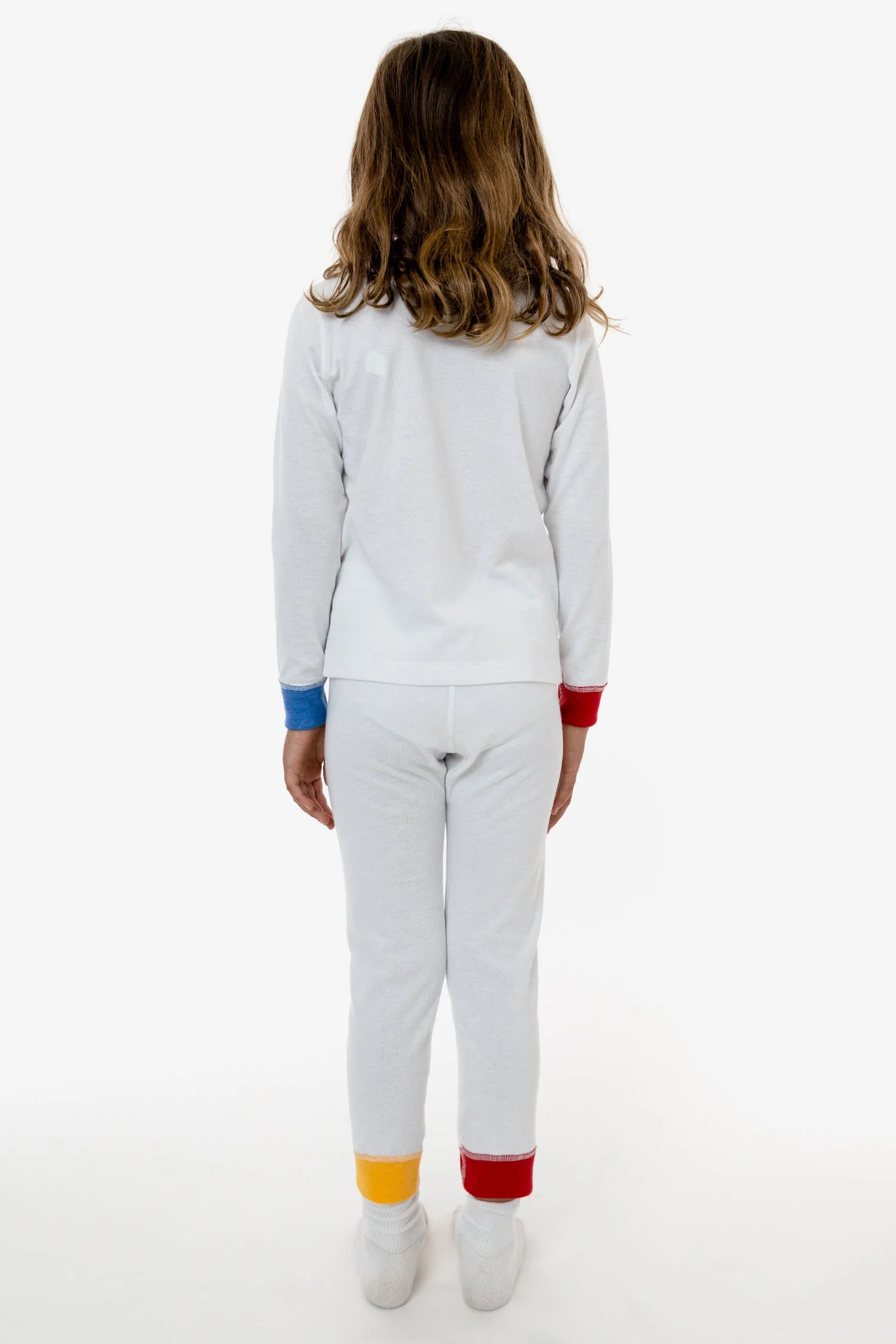FFR107 - Kids 50/50 Long Sleeve Rib Top - Image 13