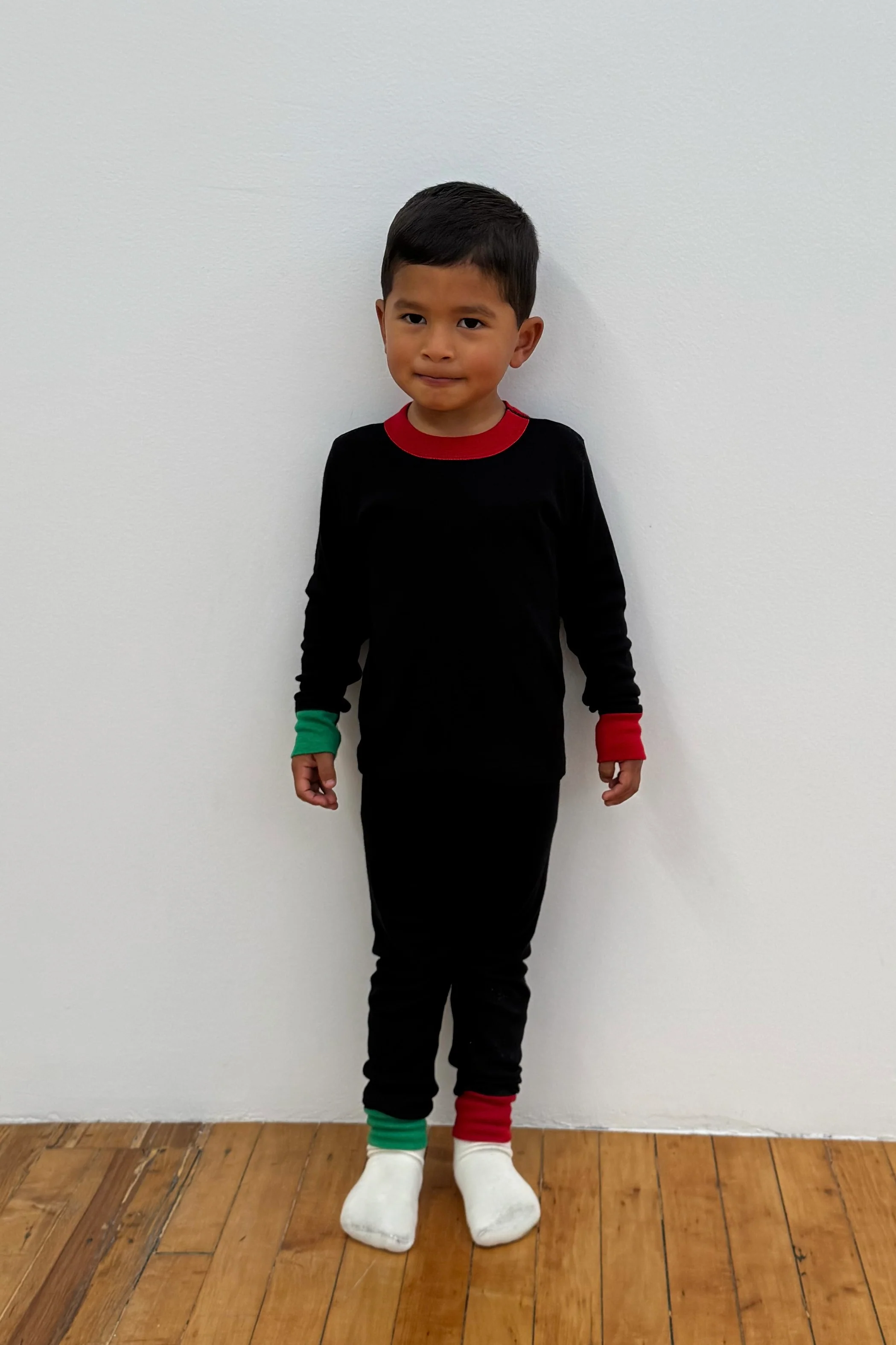 FFR107 - Kids 50/50 Long Sleeve Rib Top - Image 20