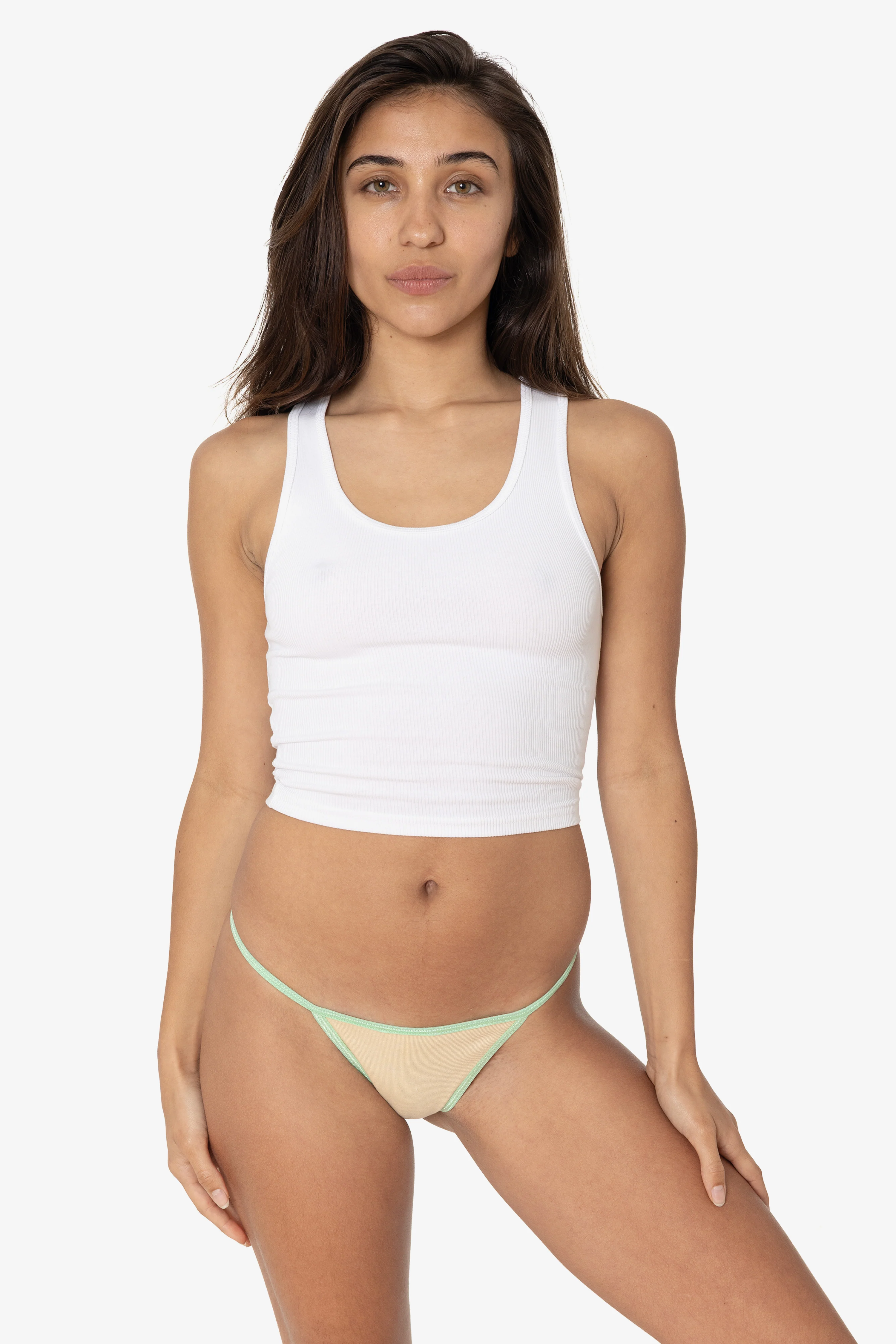 43013SET - Contrast Baby Rib Thong 7-Pack - Image 45